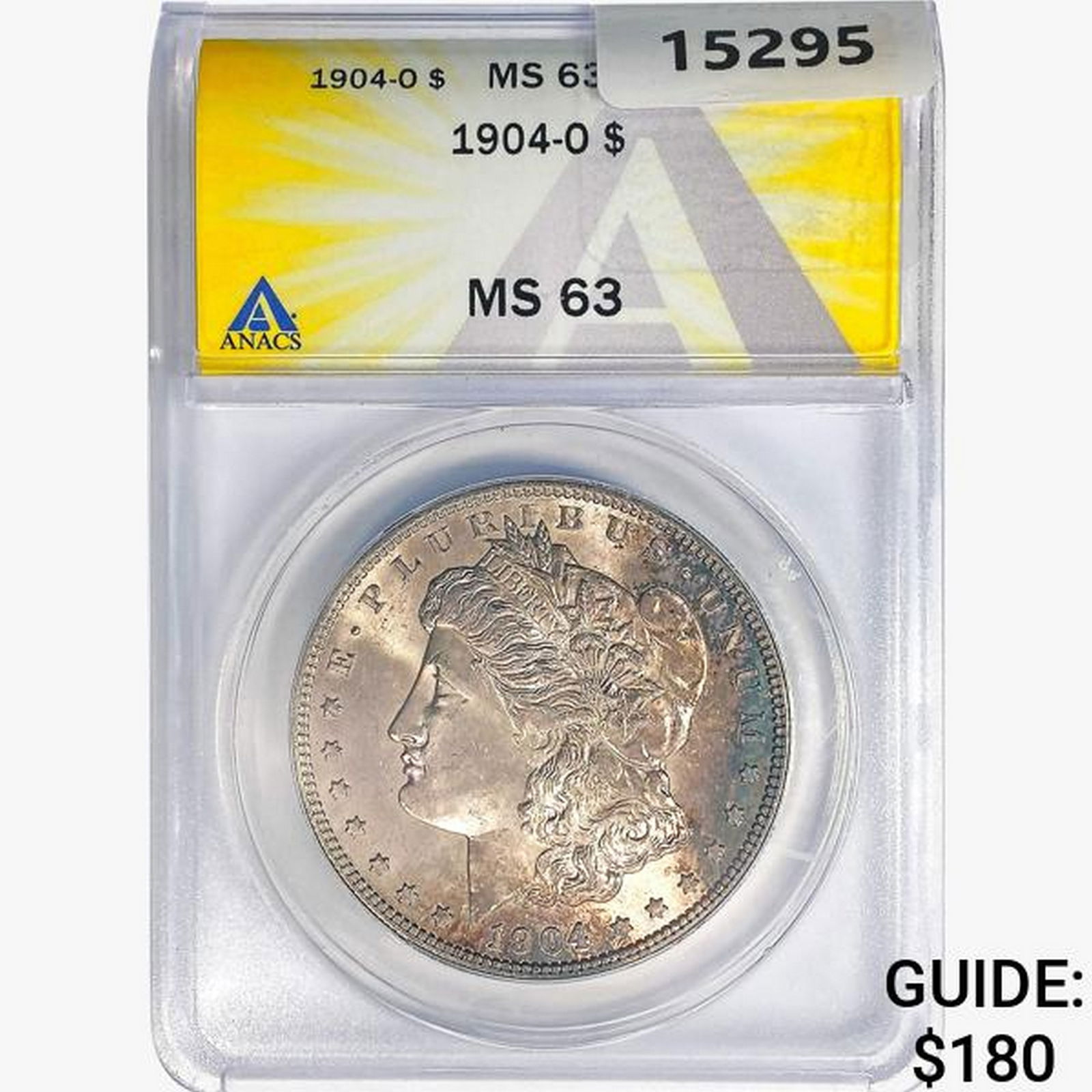 1904-O Morgan Silver Dollar ANACS MS63 (1 of 2)