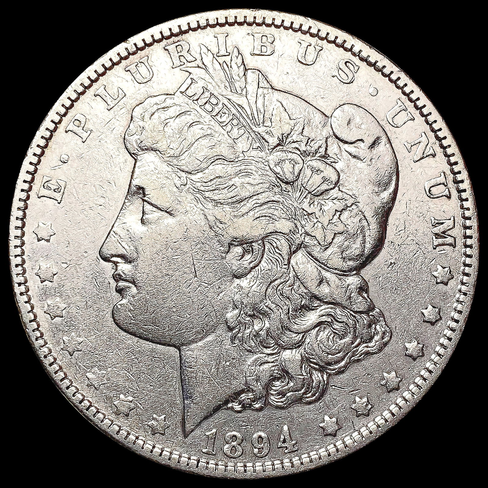 1894-O Morgan Silver Dollar CLOSELY UNCIRCULATED (1 of 2)