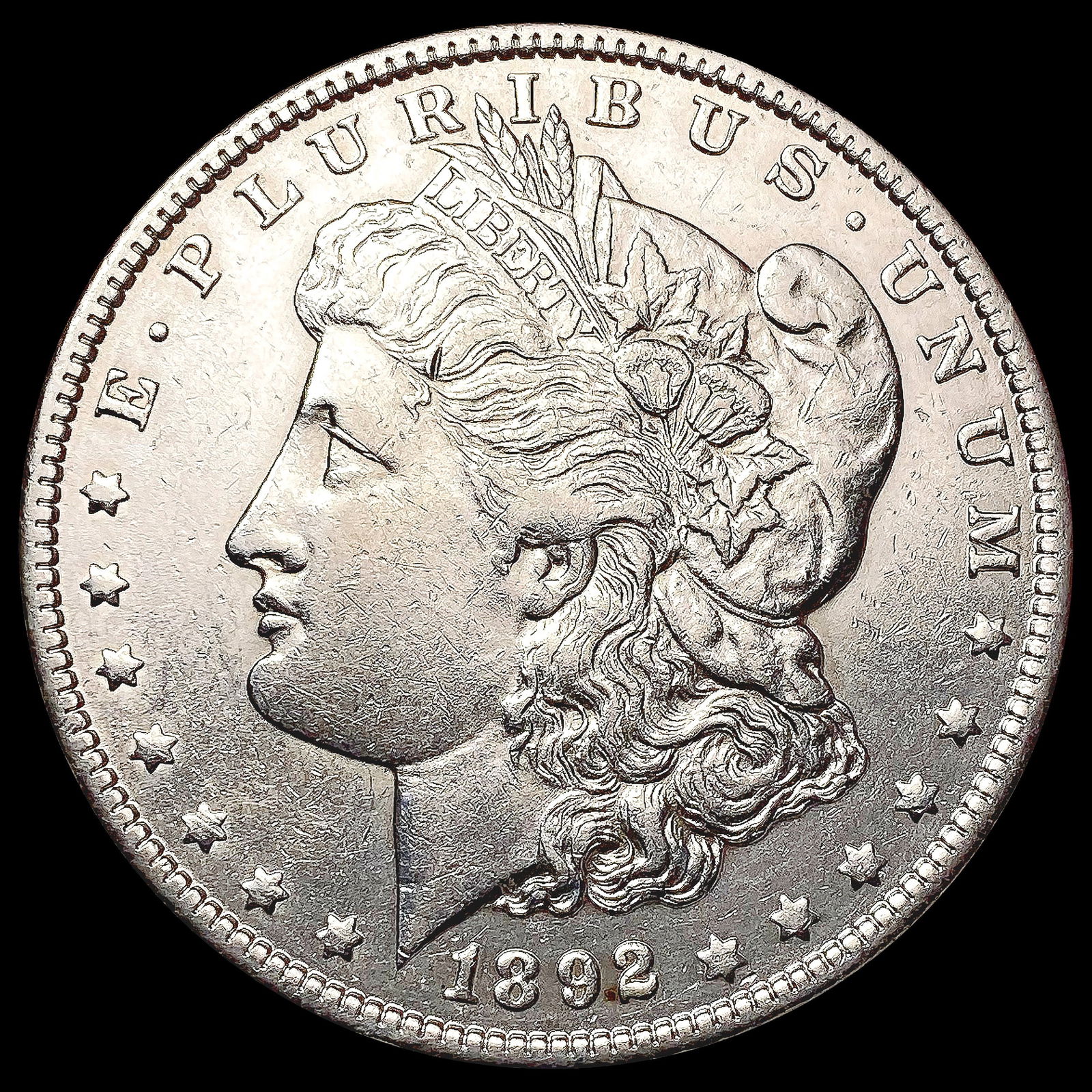 1892-O Morgan Silver Dollar CLOSELY UNCIRCULATED (1 of 2)