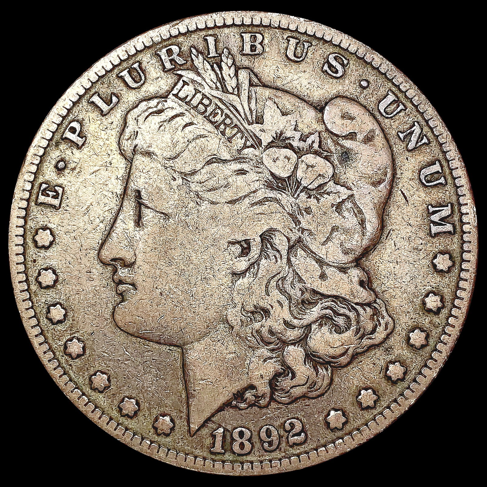 1892-S Morgan Silver Dollar NICELY CIRCULATED (1 of 2)