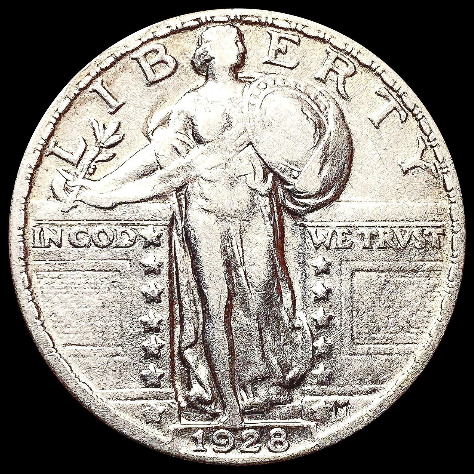 1928 Standing Liberty Quarter CLOSELY UNCIRCULATED (1 of 2)