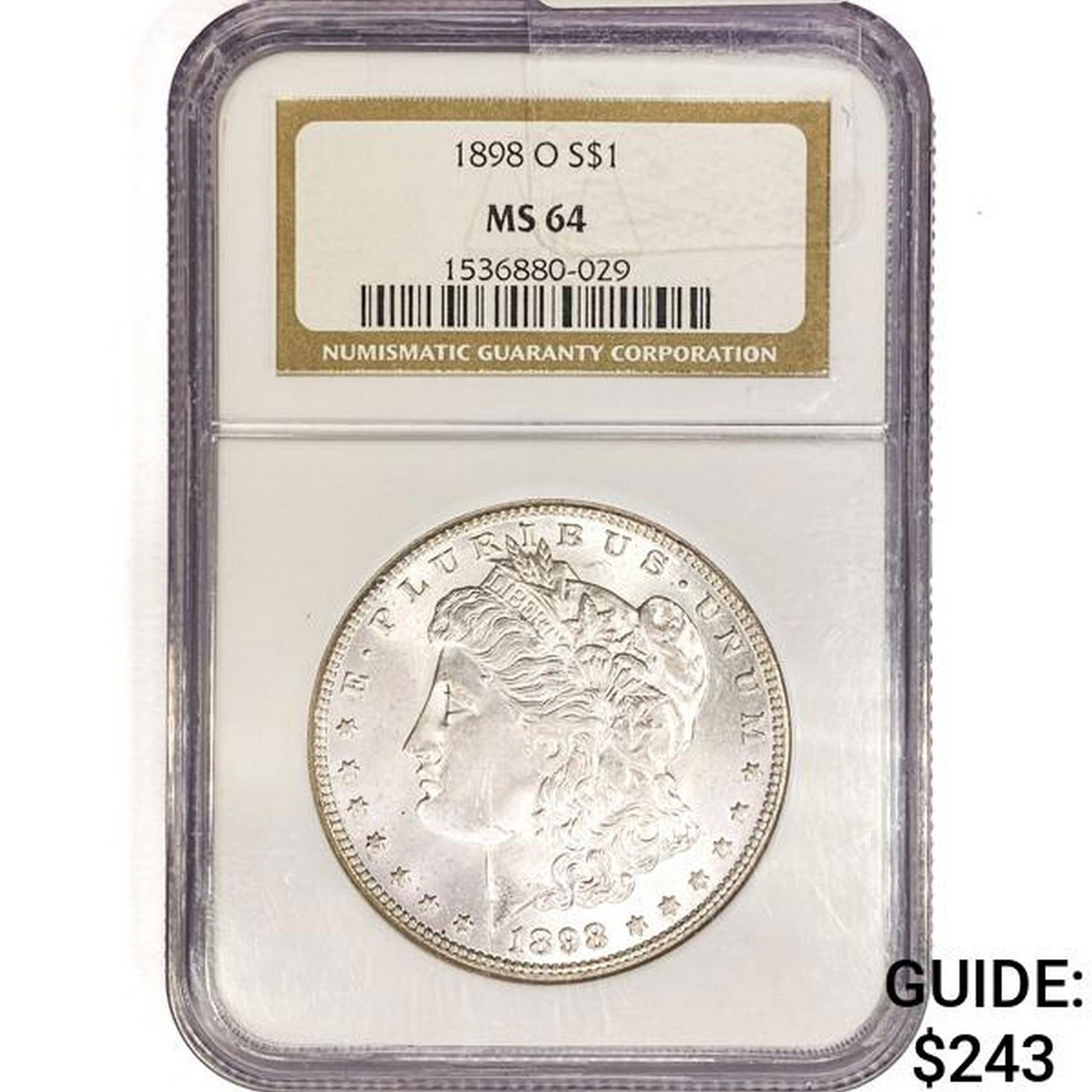 1898-O Morgan Silver Dollar NGC MS64 (1 of 2)