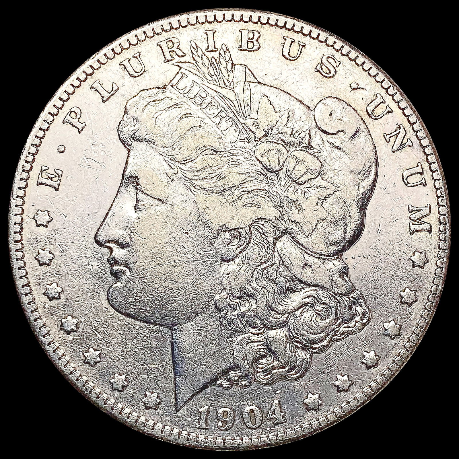 1904-S Morgan Silver Dollar NEARLY UNCIRCULATED (1 of 2)