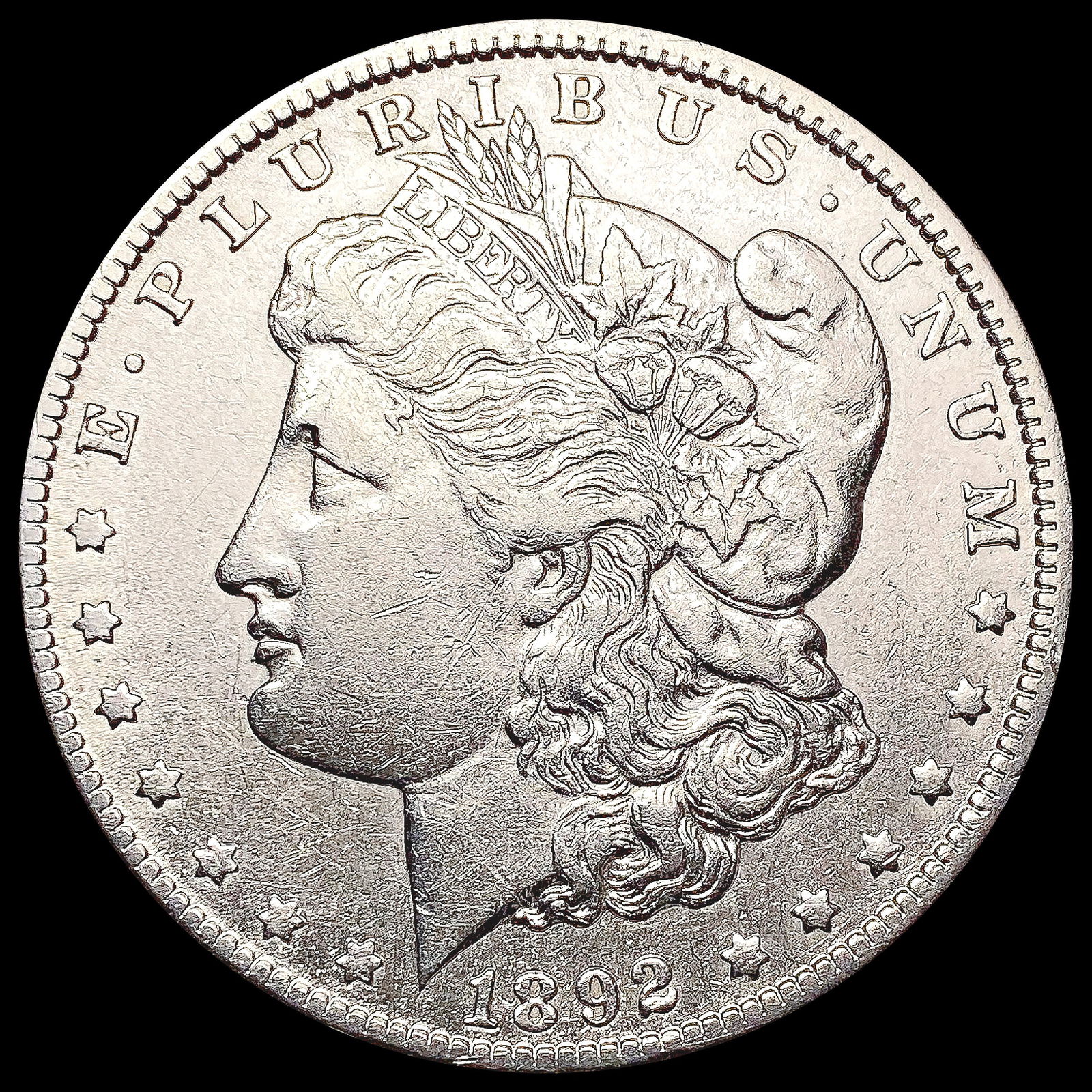 1892-O Morgan Silver Dollar CLOSELY UNCIRCULATED (1 of 2)