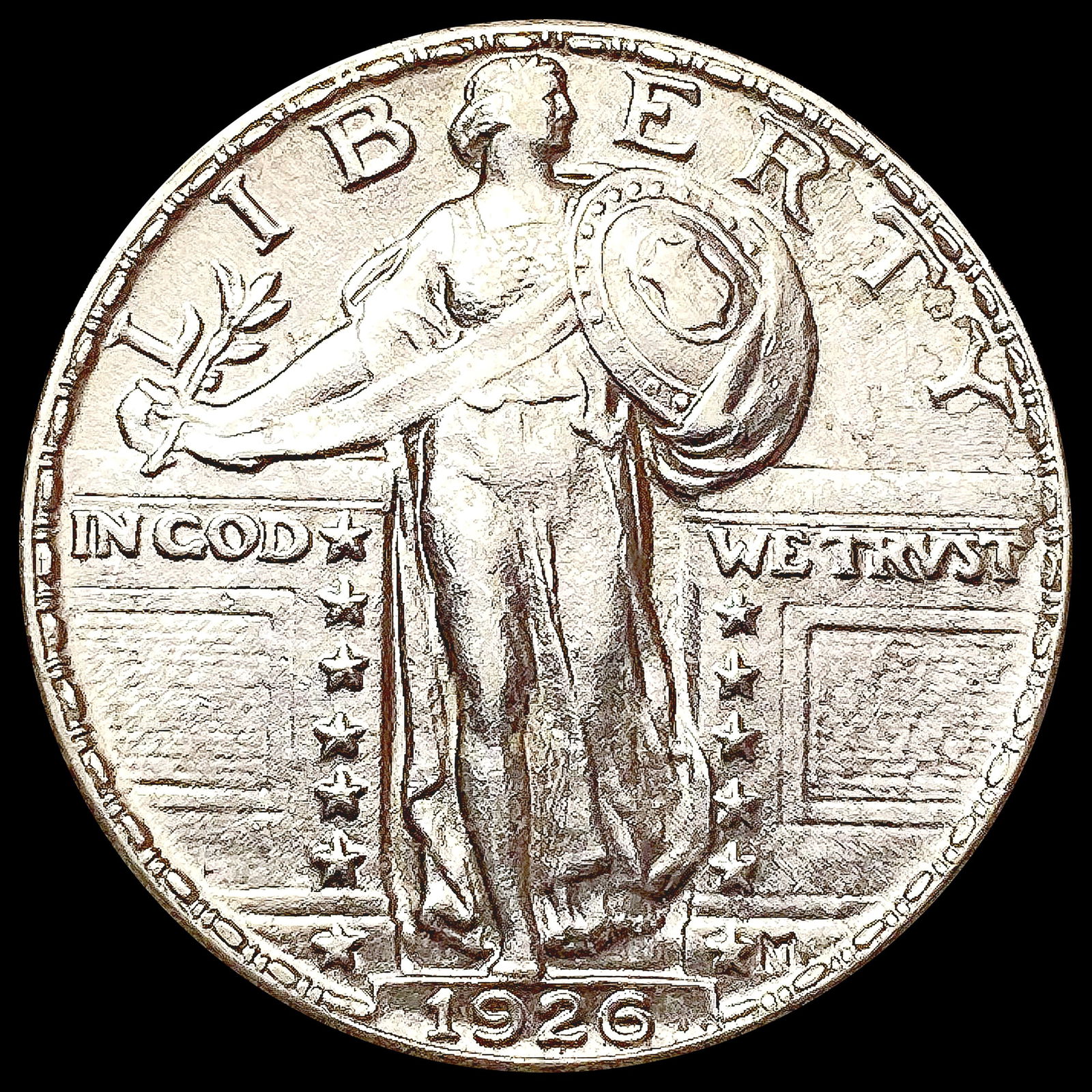 1926 Standing Liberty Quarter CLOSELY UNCIRCULATED (1 of 2)