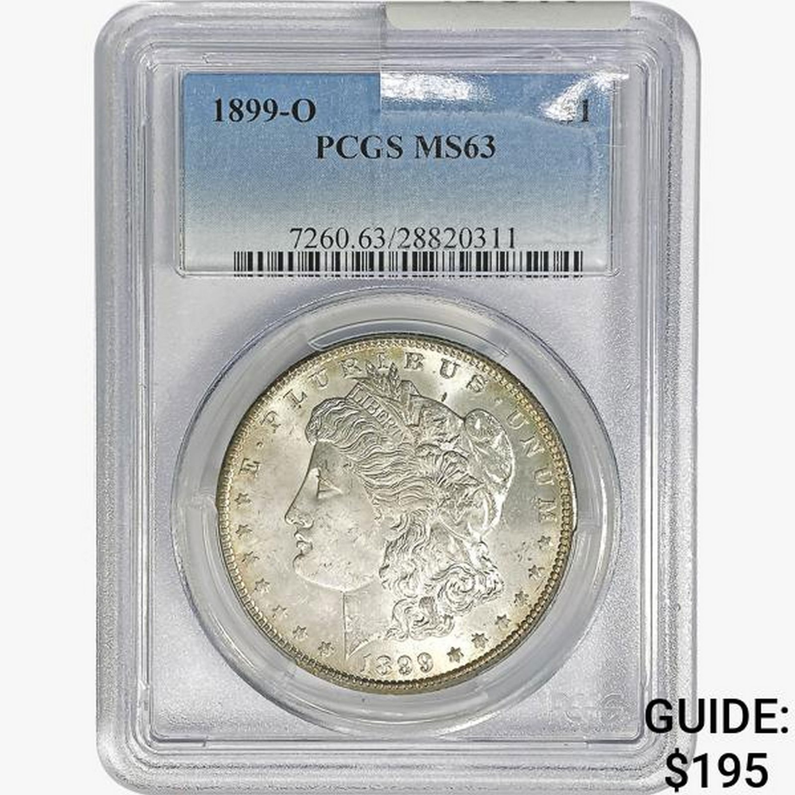 1899-O Morgan Silver Dollar PCGS MS63 (1 of 2)
