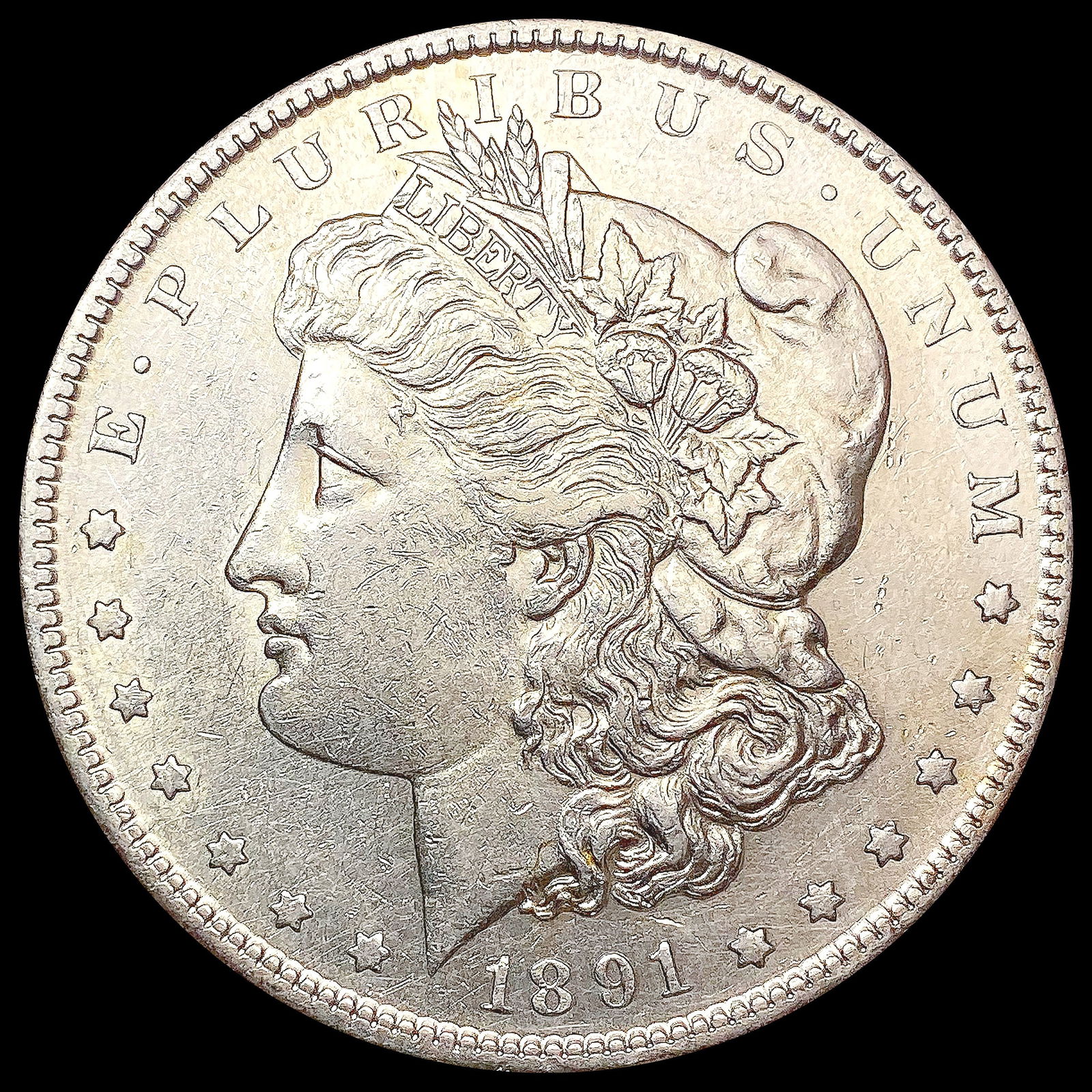 1891-S Morgan Silver Dollar CHOICE AU (1 of 2)