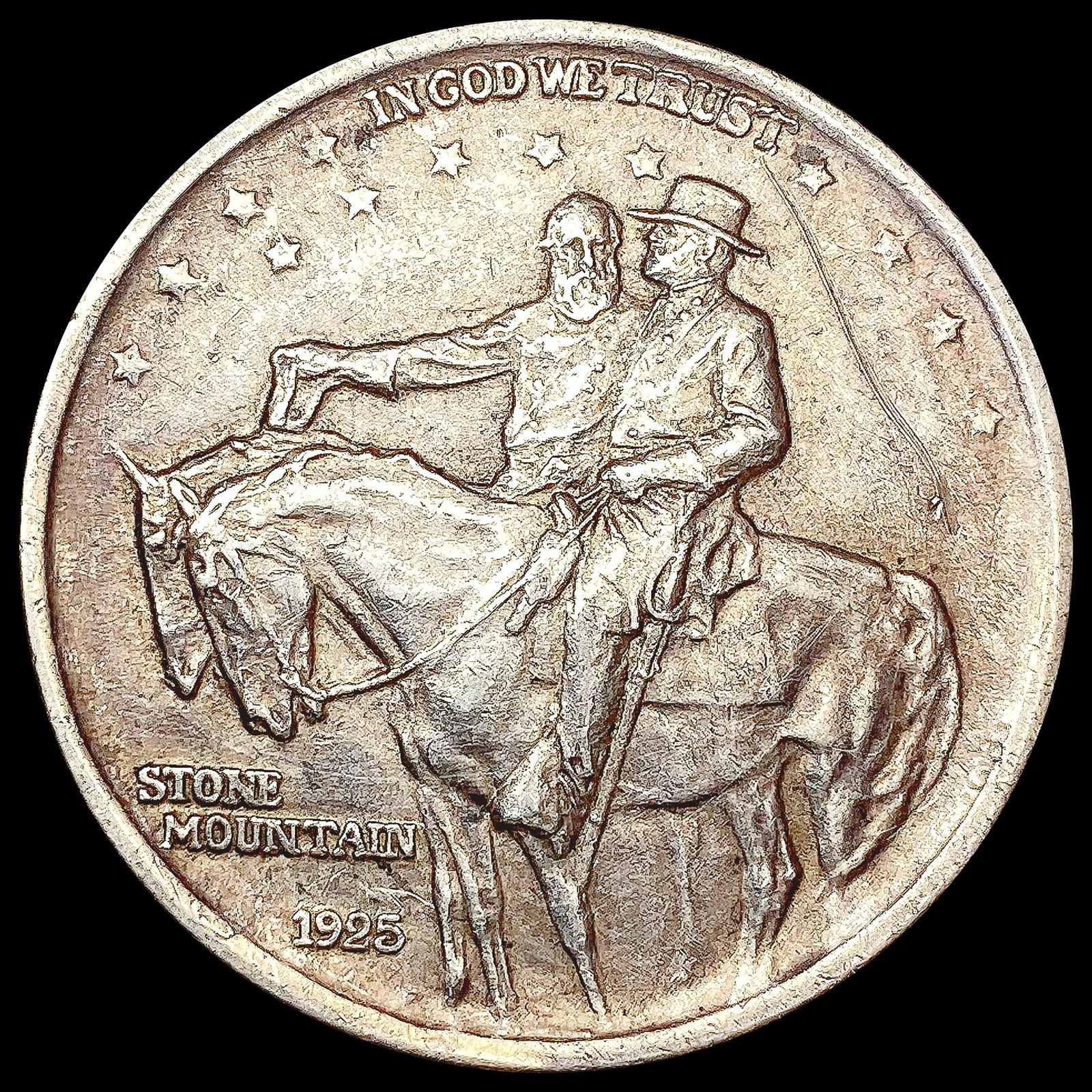 1925 Stone Mountain Half Dollar CLOSELY UNCIRCULAT (1 of 2)