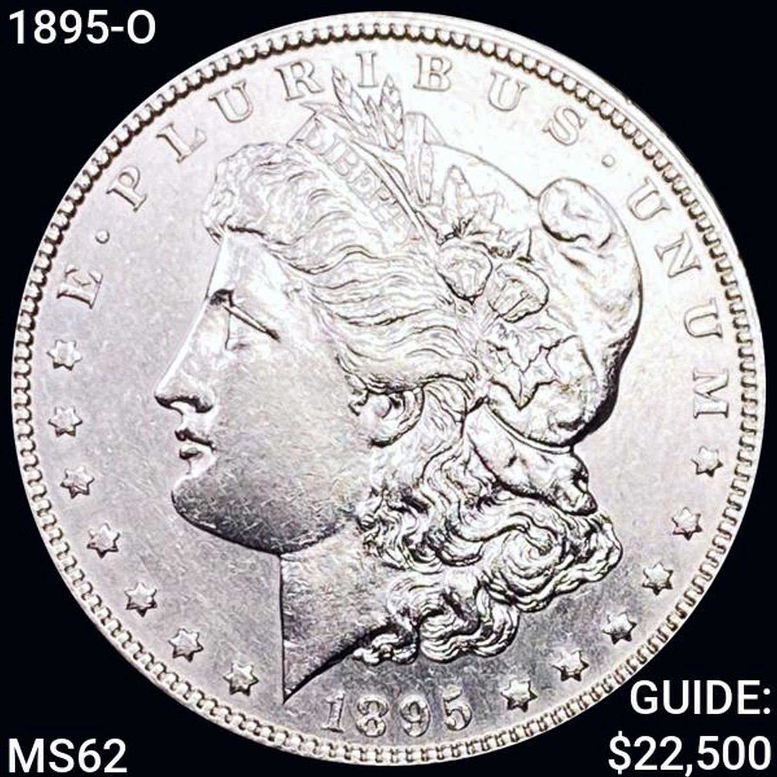 1895-O Morgan Silver Dollar UNCIRCULATED (1 of 2)