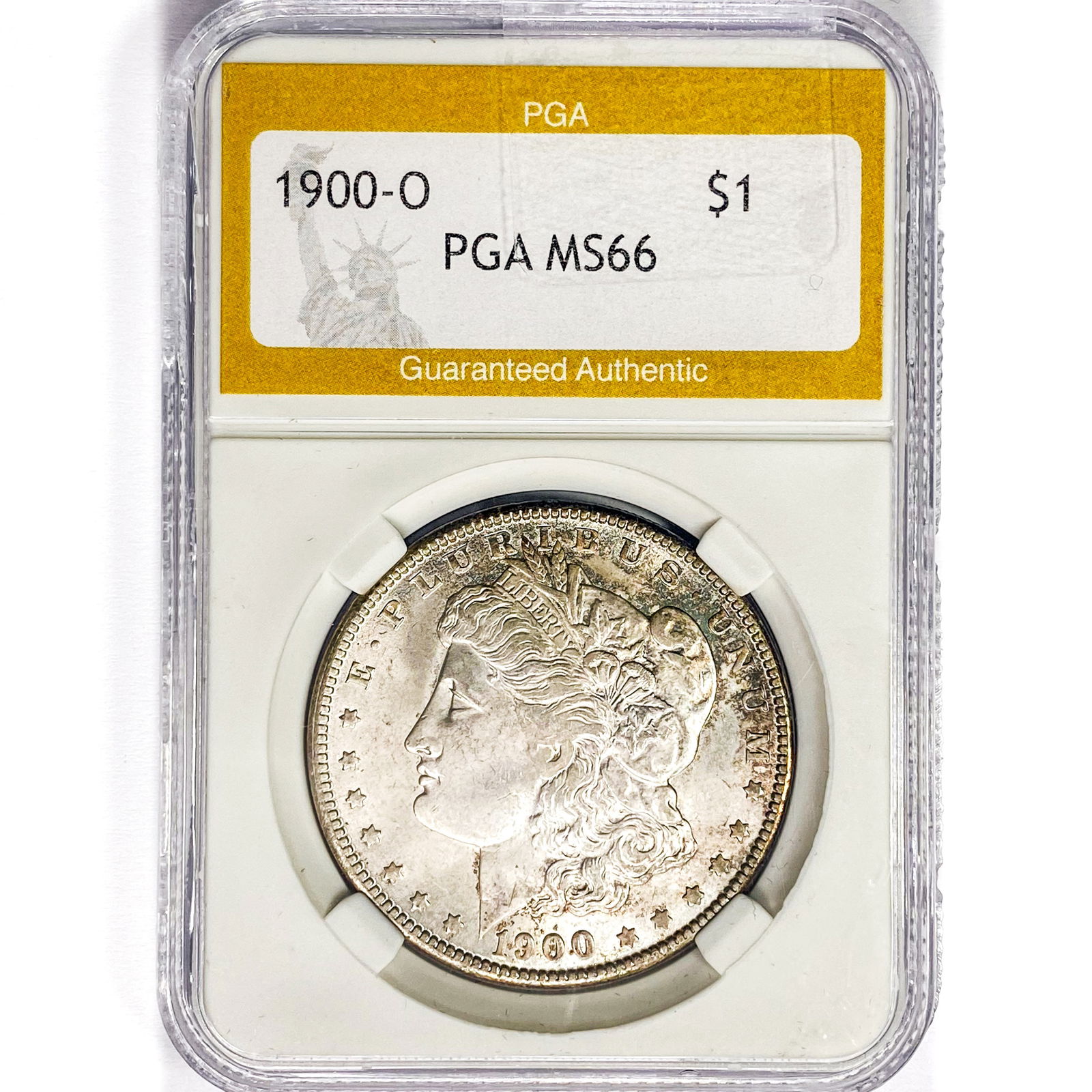 1900-O Morgan Silver Dollar PGA MS66 (1 of 2)