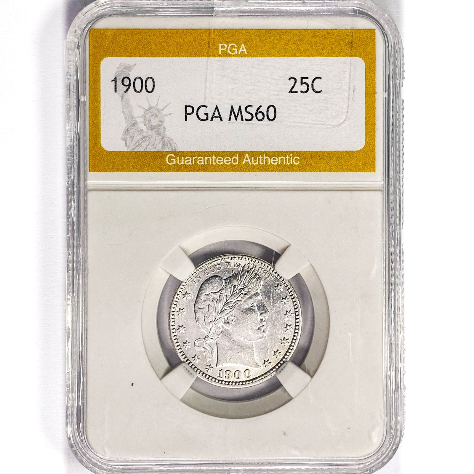1900 Barber Quarter PGA MS60 (1 of 2)