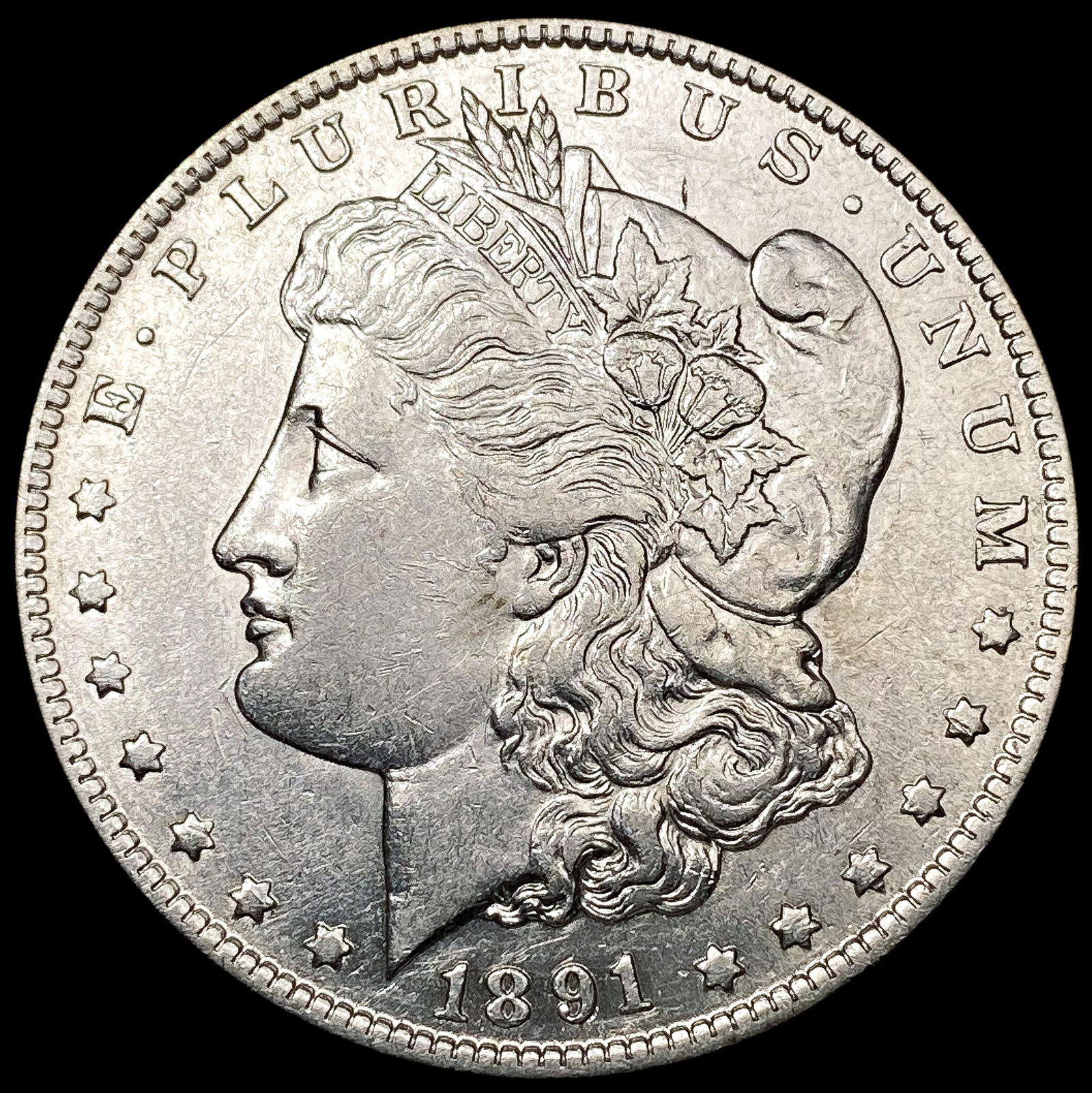 1891-O Morgan Silver Dollar CLOSELY UNCIRCULATED (1 of 2)