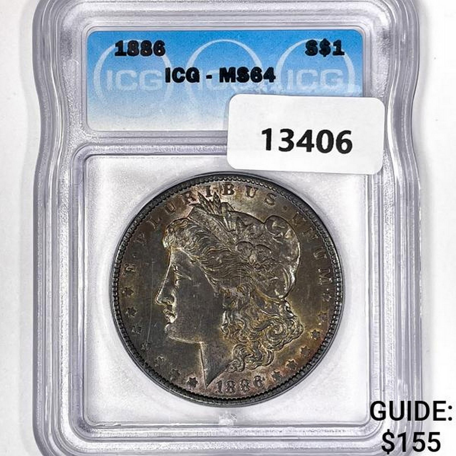 1886 Morgan Silver Dollar ICG MS64 (1 of 2)