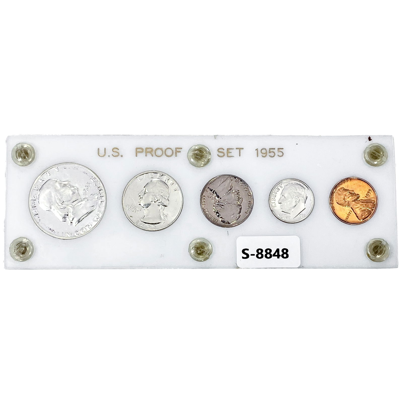 1955 US Proof Mint Set [5 Coins] (1 of 2)