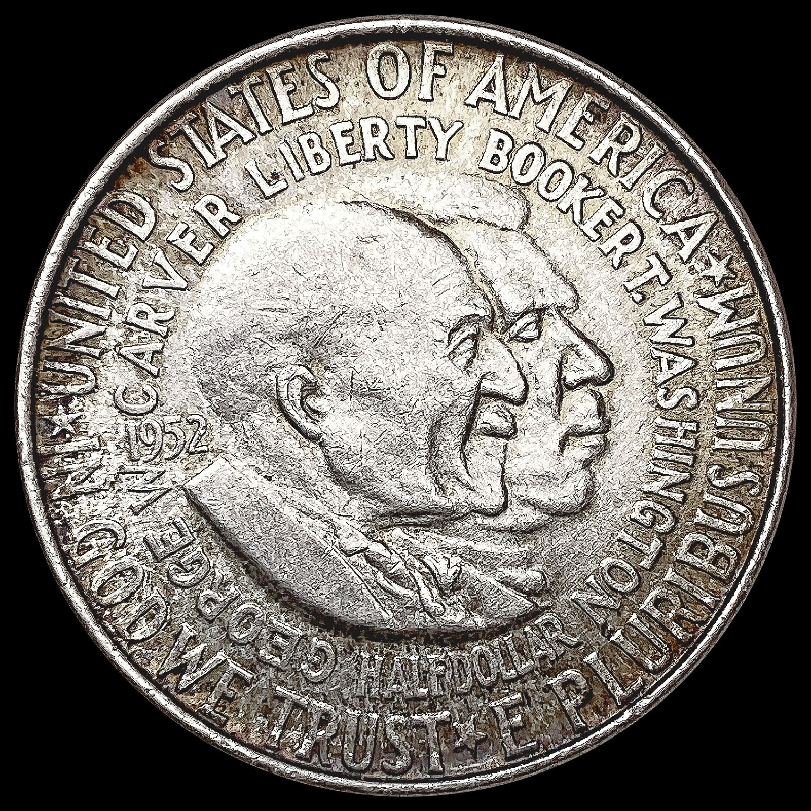 1952 Washington Carver Half Dollar CHOICE BU (1 of 2)