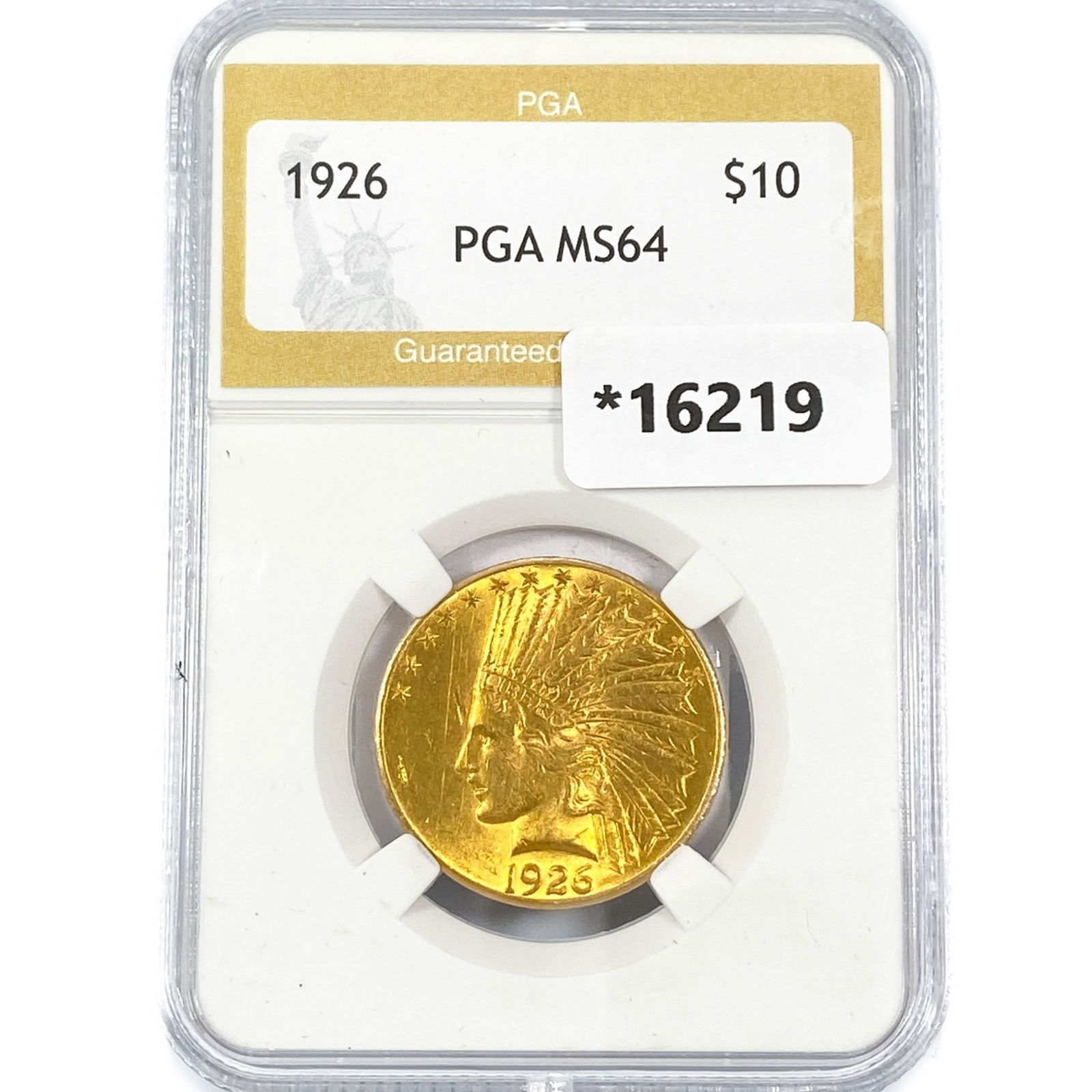 1926 $10 Gold Eagle PGA MS64 (1 of 2)