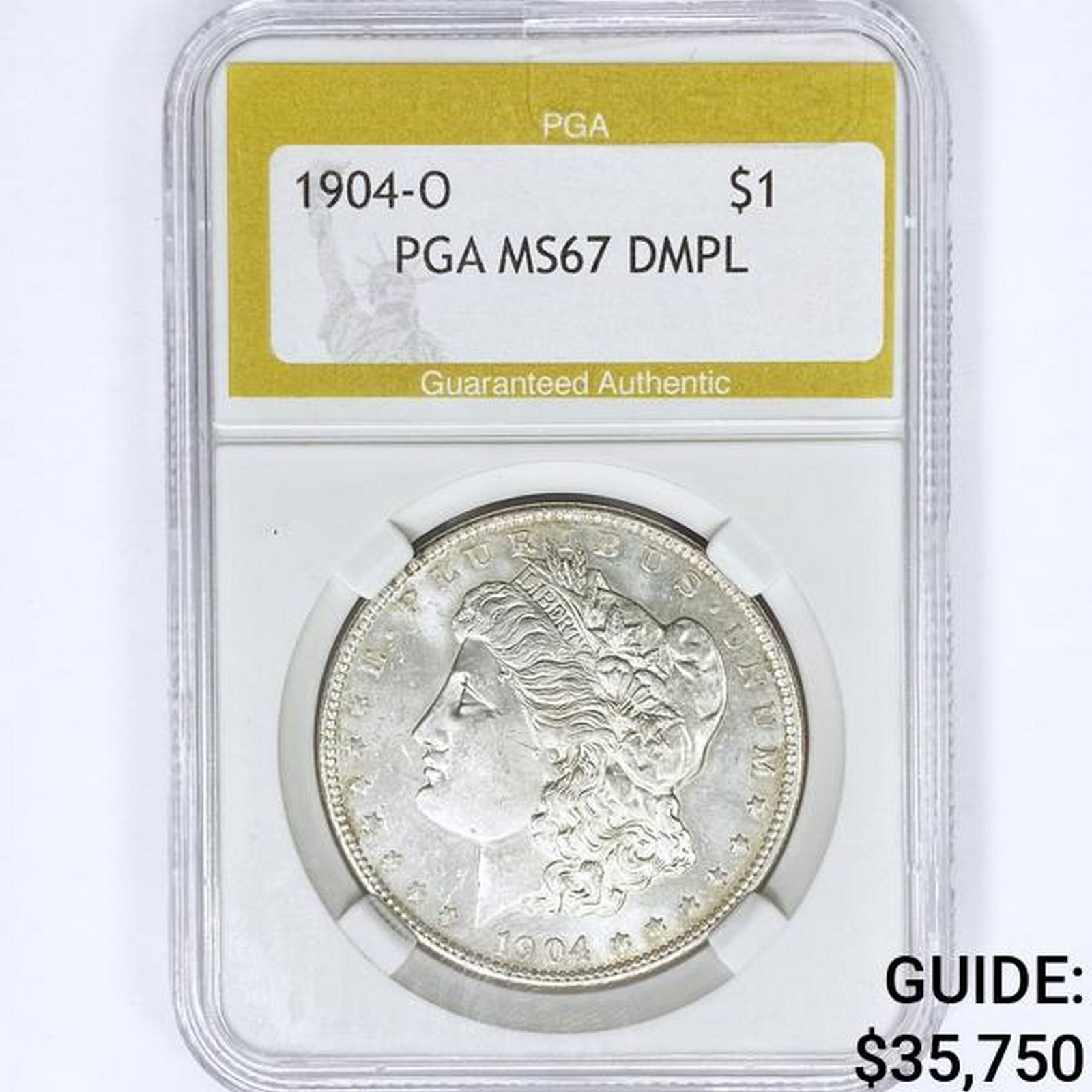 1904-O Morgan Silver Dollar PGA MS67 DMPL (1 of 2)