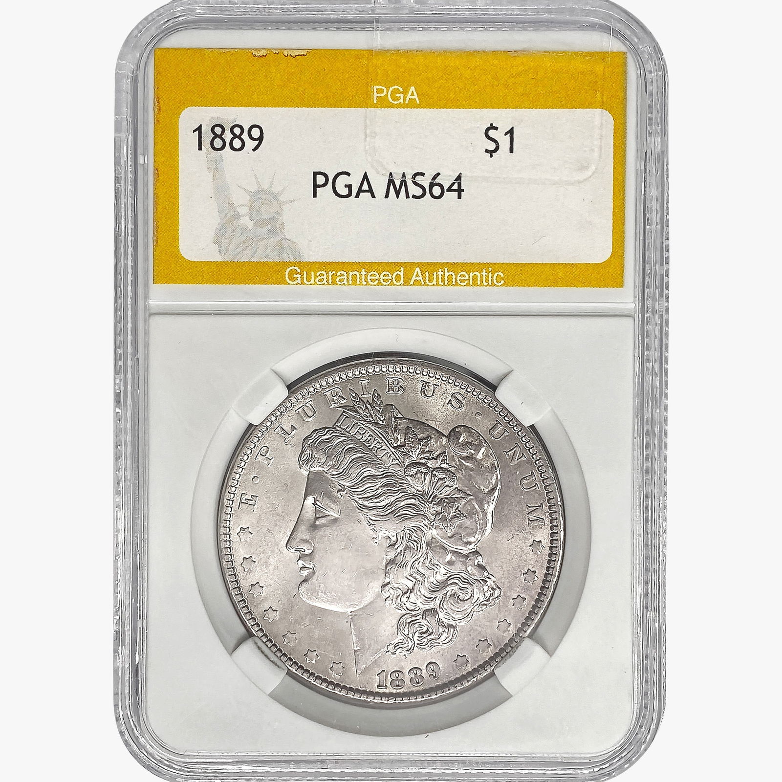 1889 Morgan Silver Dollar PGA MS64 (1 of 2)