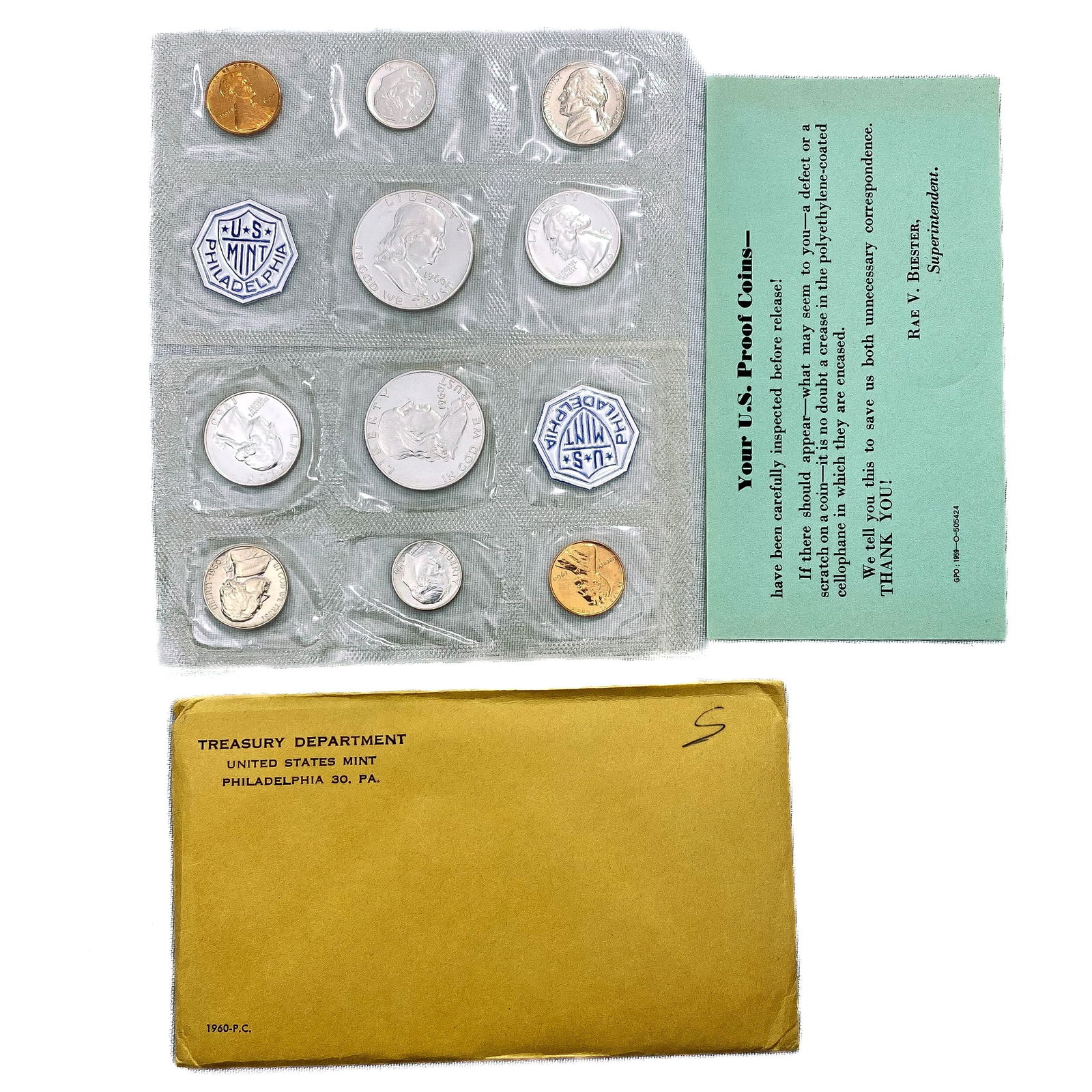 1960 US Proof SILV Coin Sets [15 Coins] (1 of 2)