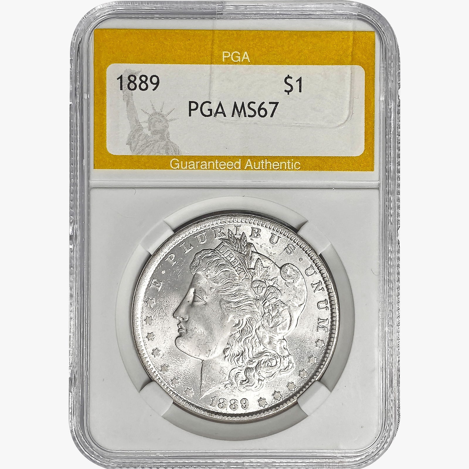 1889 Morgan Silver Dollar PGA MS67 (1 of 2)
