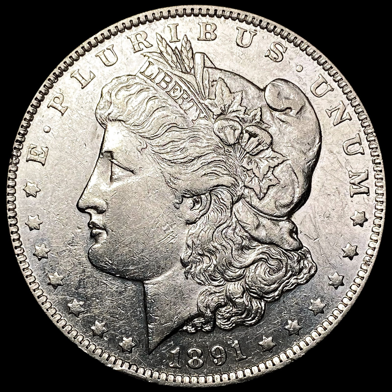 1891-O Morgan Silver Dollar CLOSELY UNCIRCULATED (1 of 2)