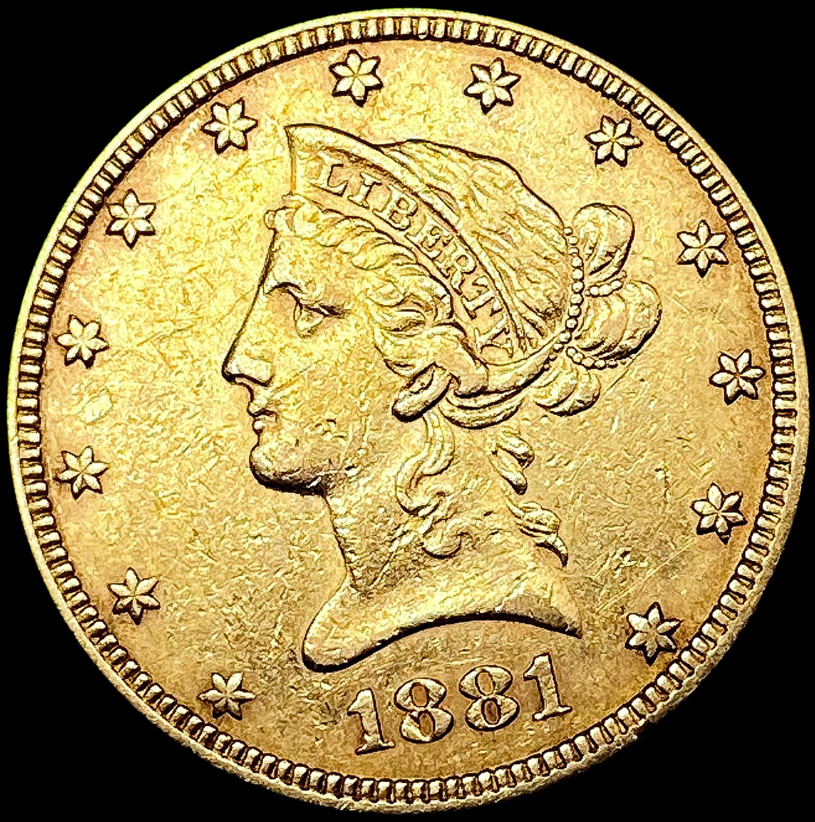 1881 $10 Gold Eagle UNCIRCULATED (1 of 2)