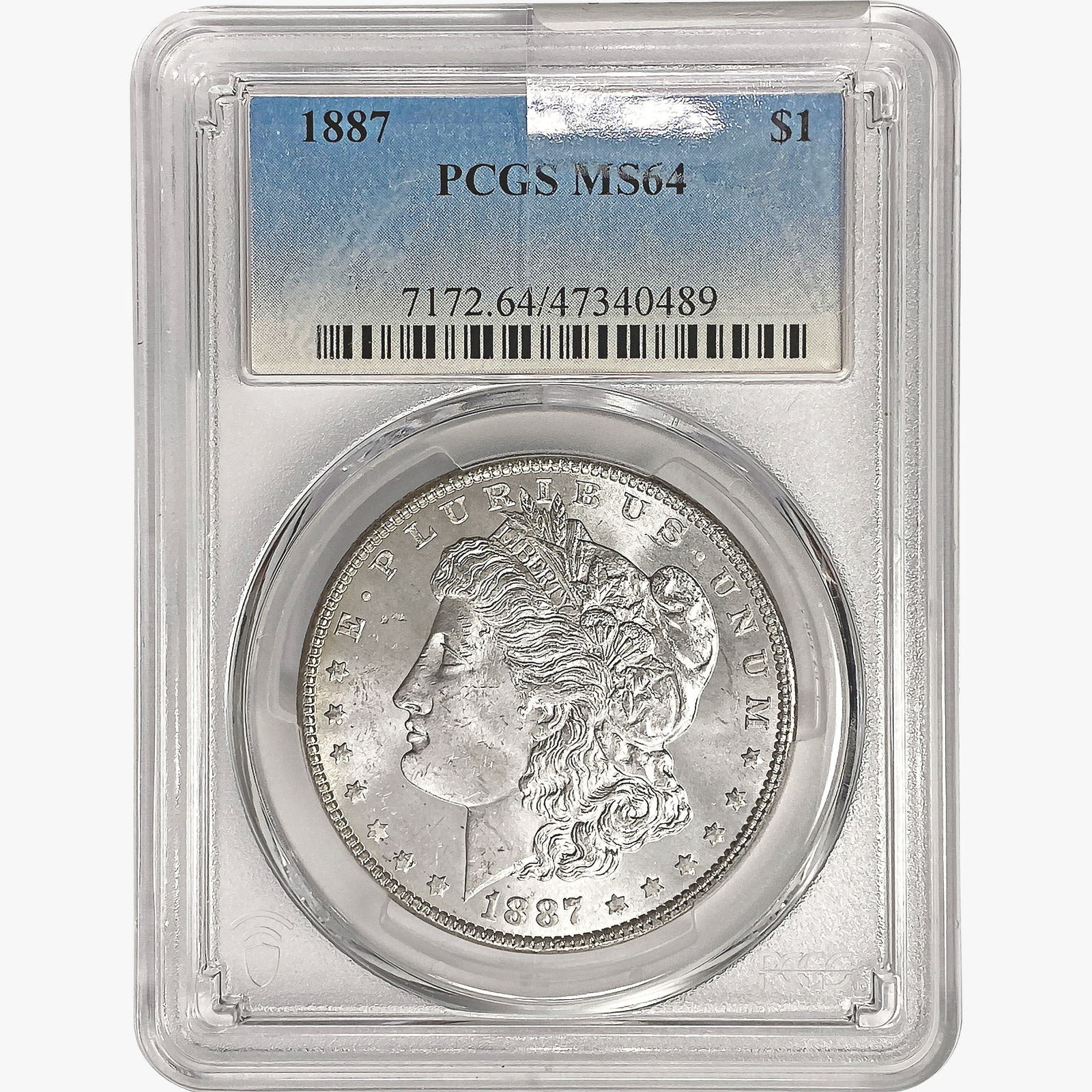 1887 Morgan Silver Dollar PCGS MS64 (1 of 2)