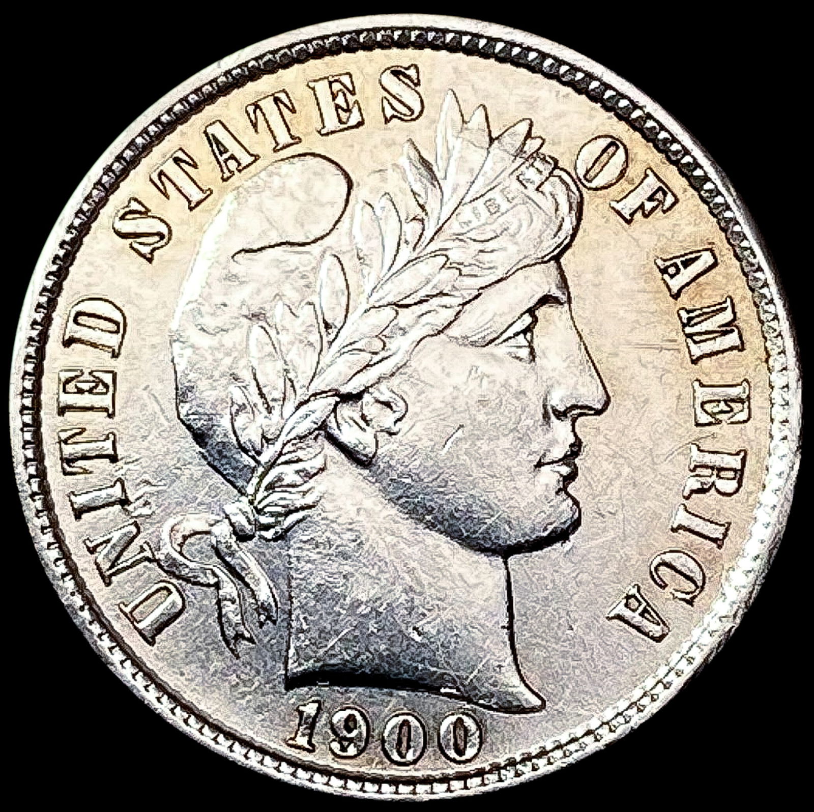 1900-S Barber Dime UNCIRCULATED (1 of 2)