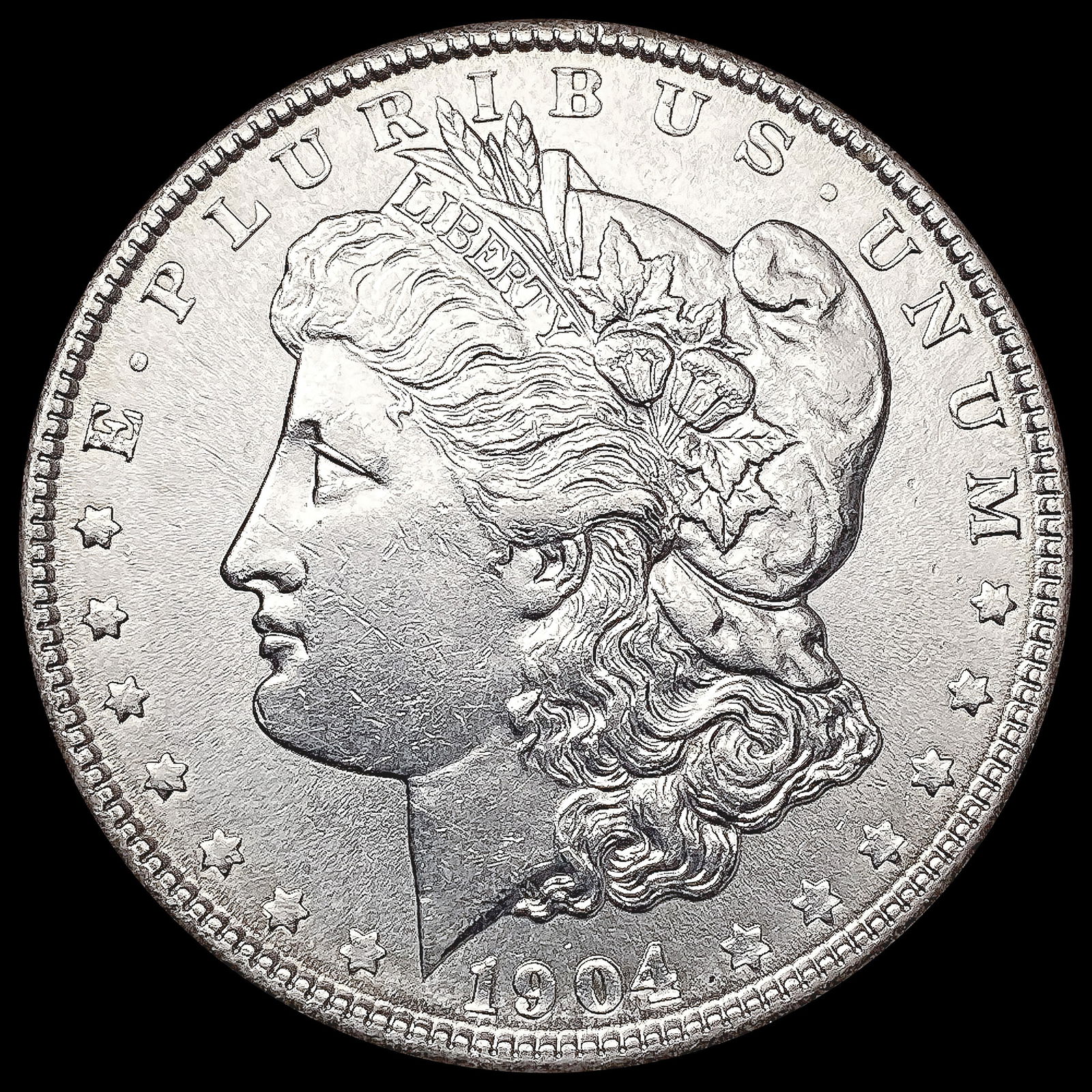 1904 Morgan Silver Dollar CLOSELY UNCIRCULATED (1 of 2)