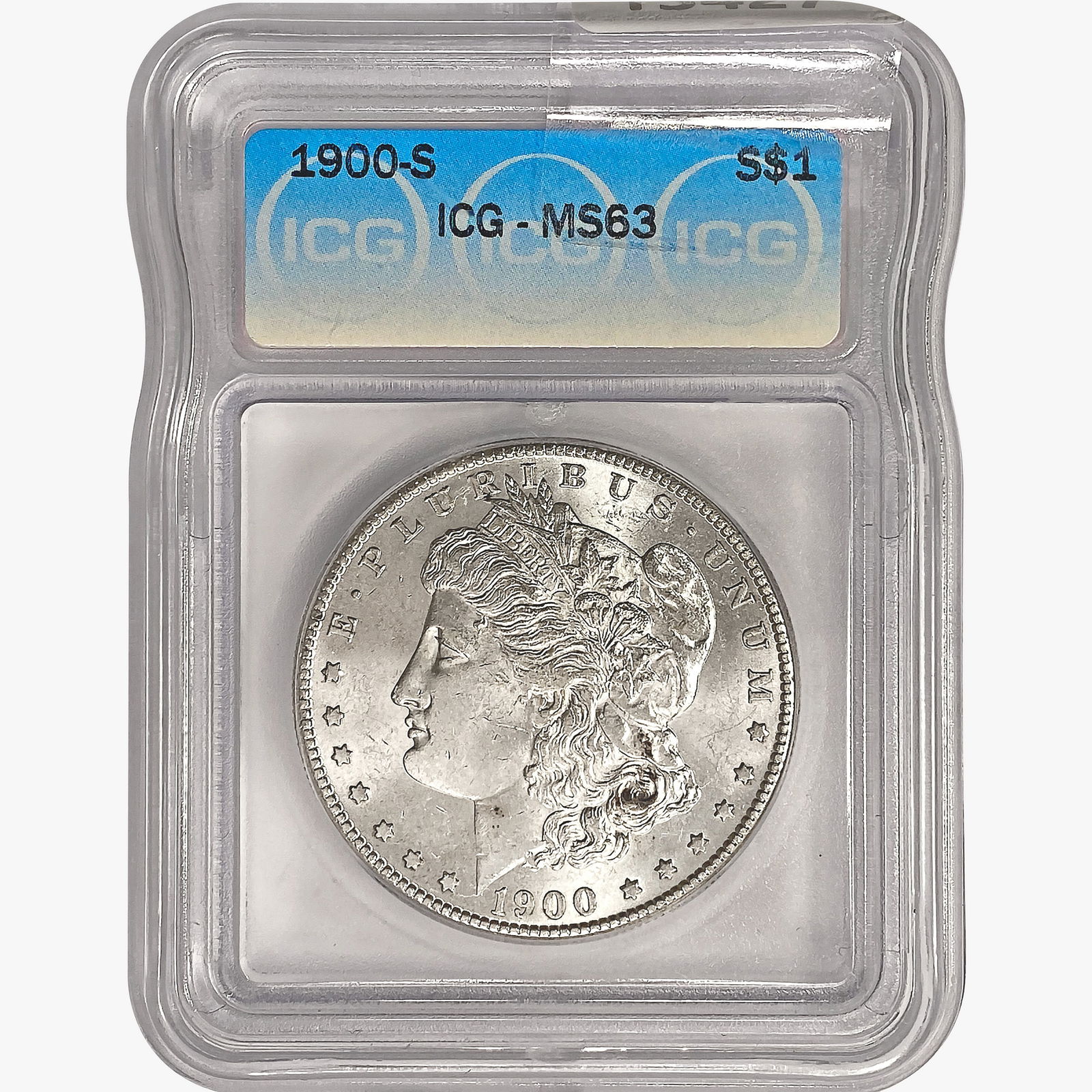 1900-S Morgan Silver Dollar ICG MS63 (1 of 2)