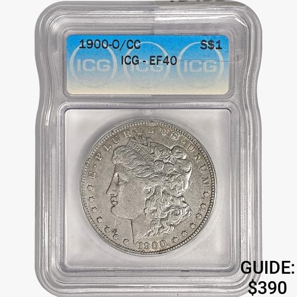 1900-O/CC Morgan Silver Dollar ICG EF40 (1 of 2)
