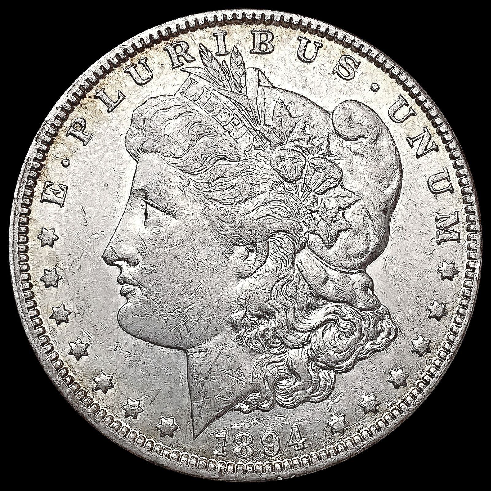 1894-O Morgan Silver Dollar CLOSELY UNCIRCULATED (1 of 2)