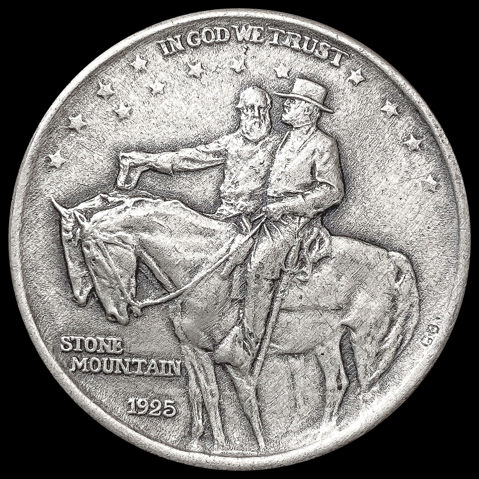 1925 Stone Mountain Half Dollar NEARLY UNCIRCULATE (1 of 2)