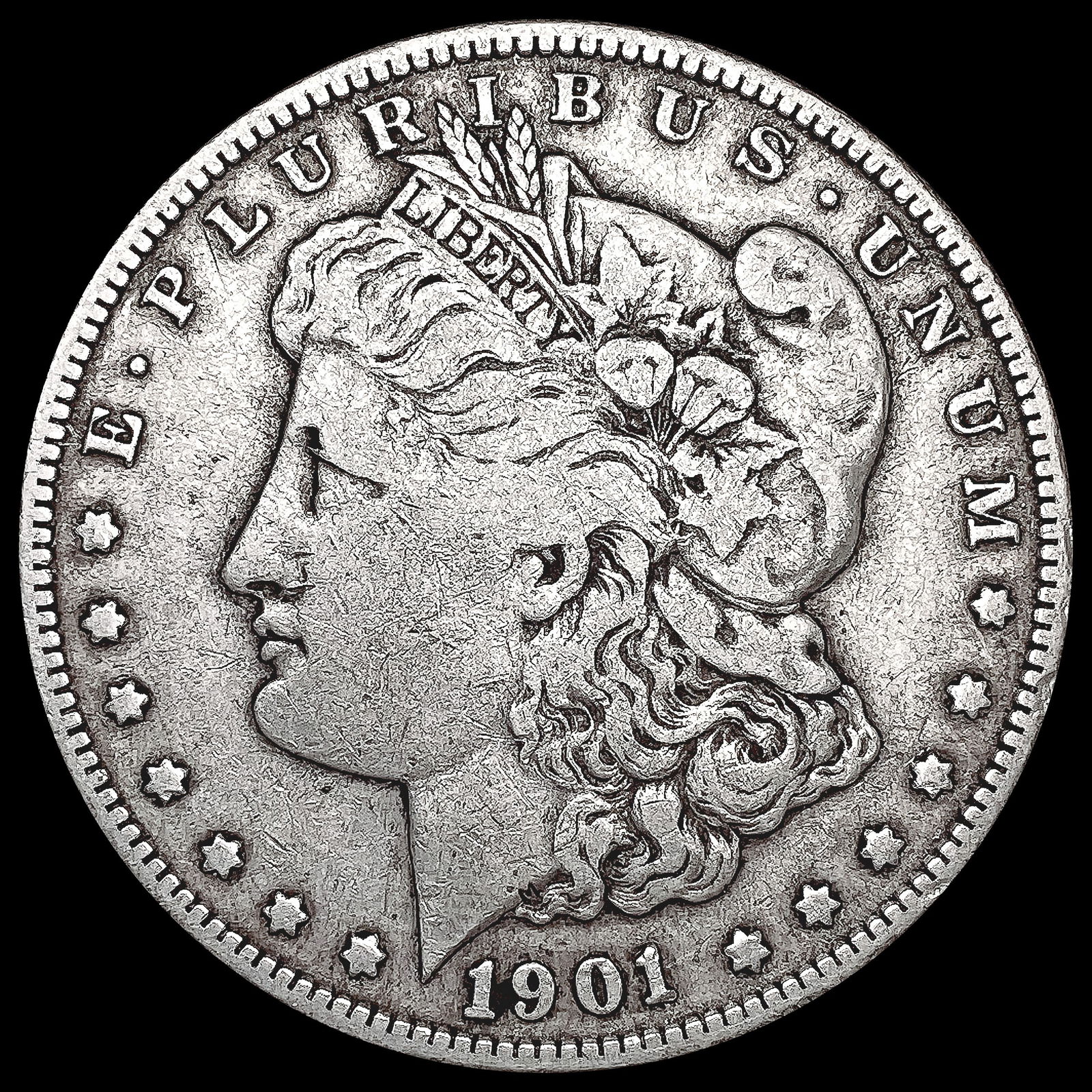 1901-S Morgan Silver Dollar NICELY CIRCULATED (1 of 2)