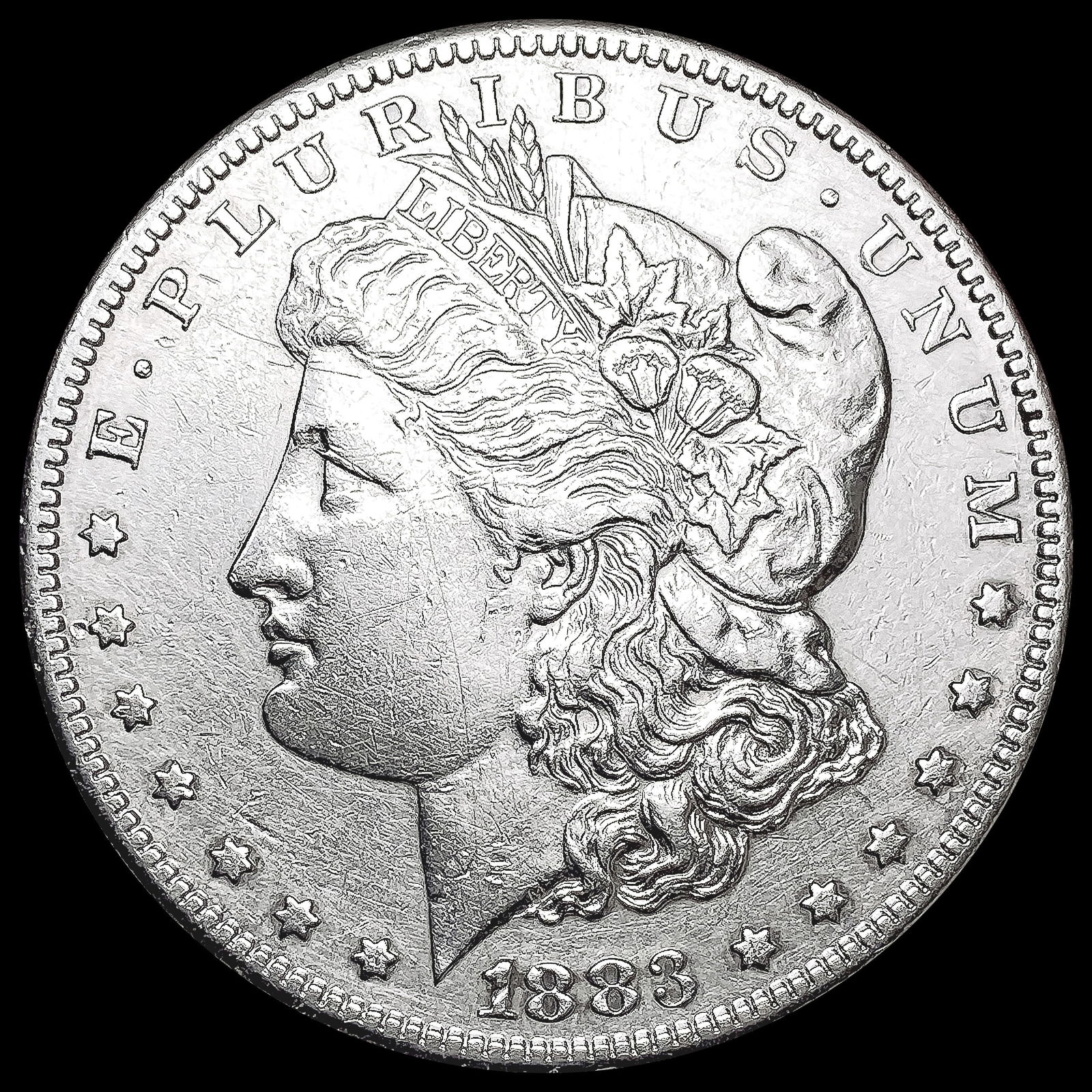 1883-S Morgan Silver Dollar LIGHTLY CIRCULATED (1 of 2)