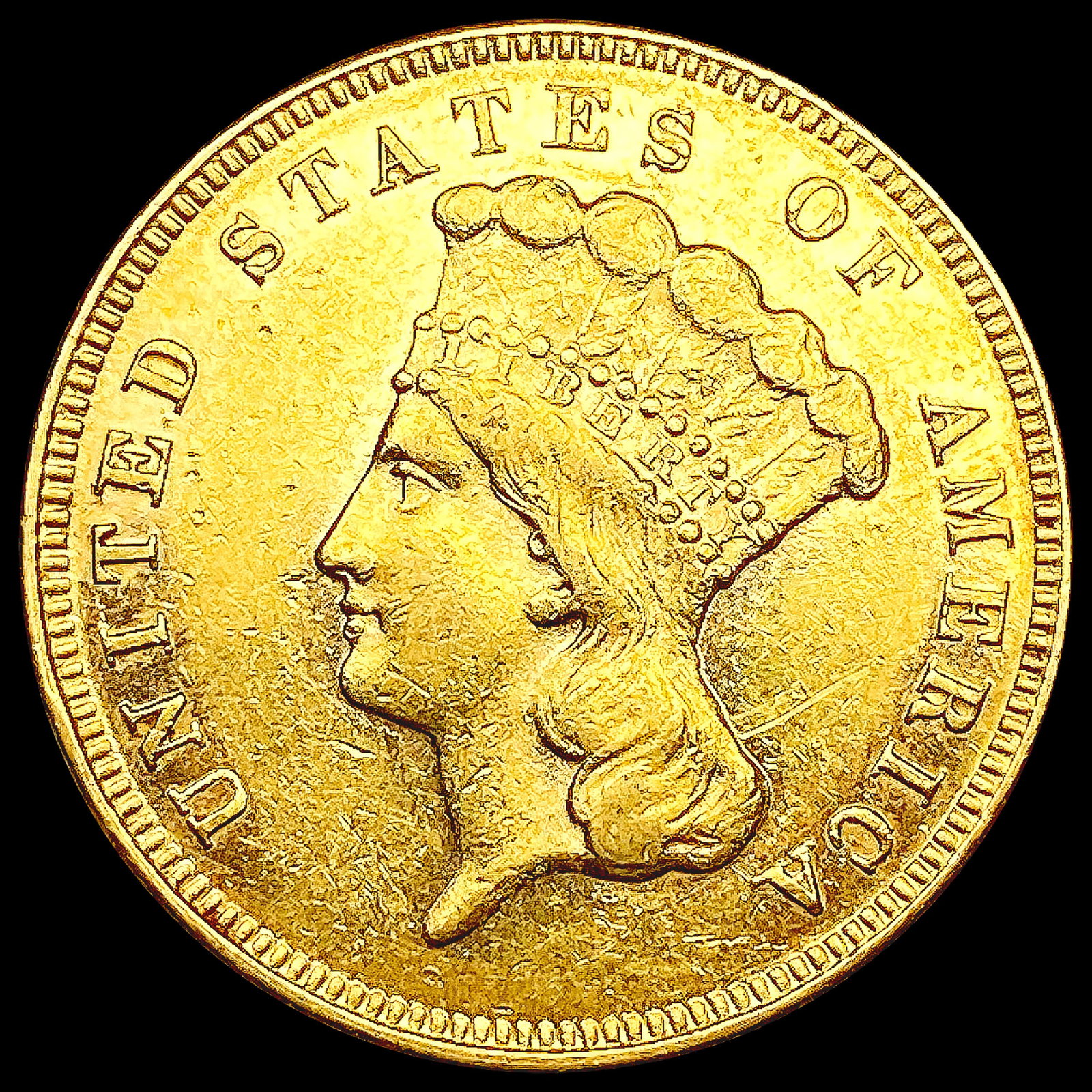 1874 $3 Gold Piece UNCIRCULATED (1 of 2)