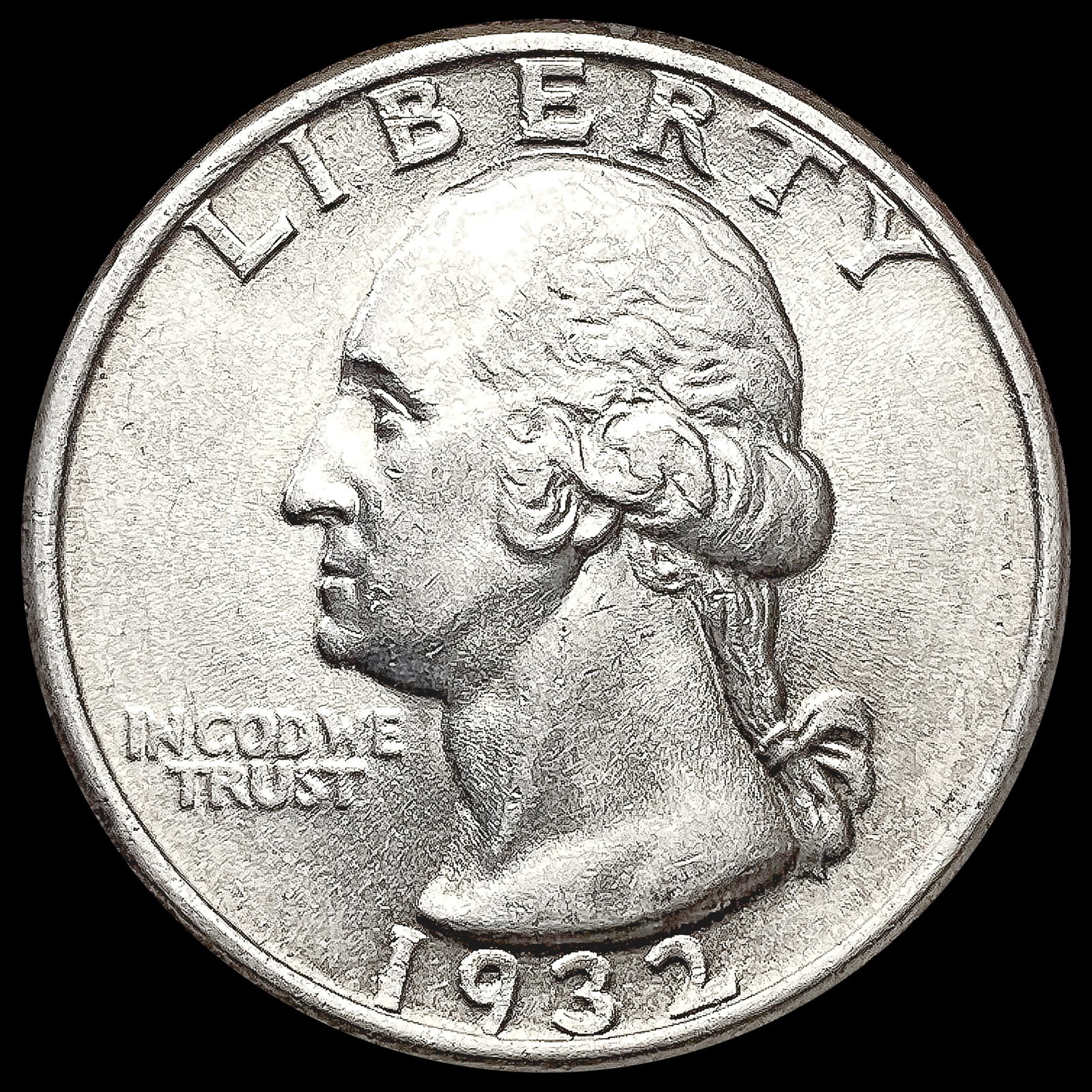 1932 Washington Silver Quarter UNCIRCULATED (1 of 2)