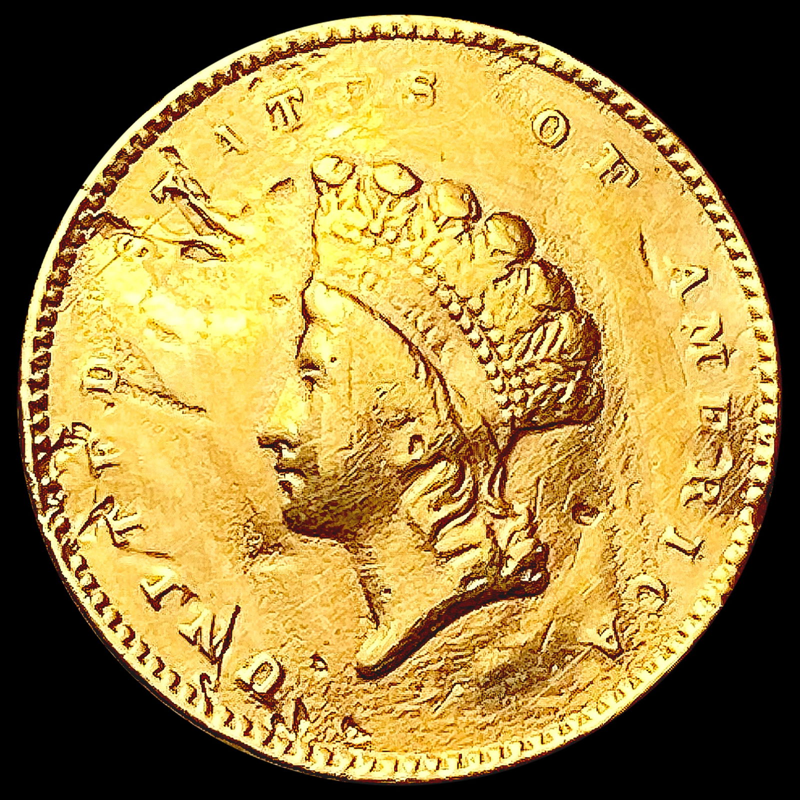 1855-O Rare Gold Dollar NICELY CIRCULATED (1 of 2)