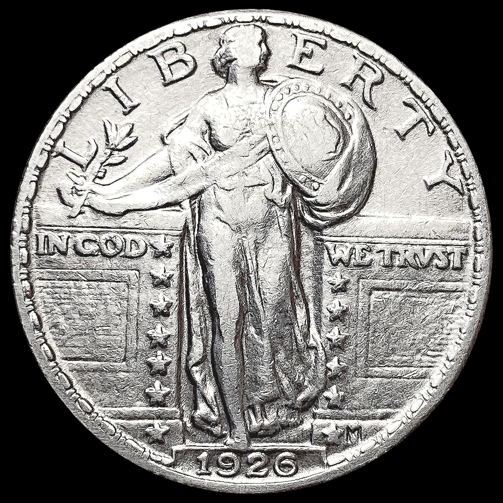 1926 Standing Liberty Quarter CLOSELY UNCIRCULATED (1 of 2)