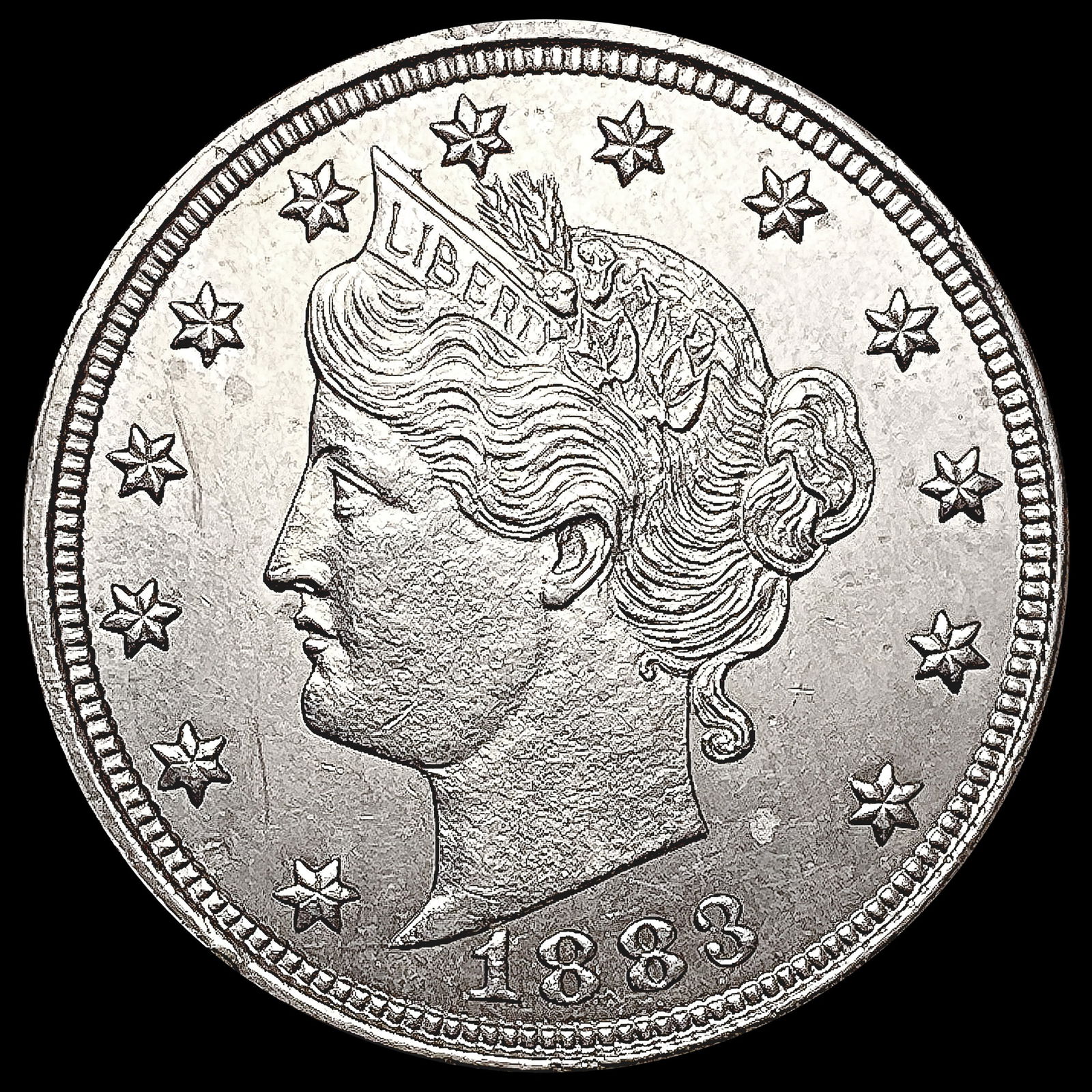 1883 Liberty Victory Nickel GEM BU (1 of 2)