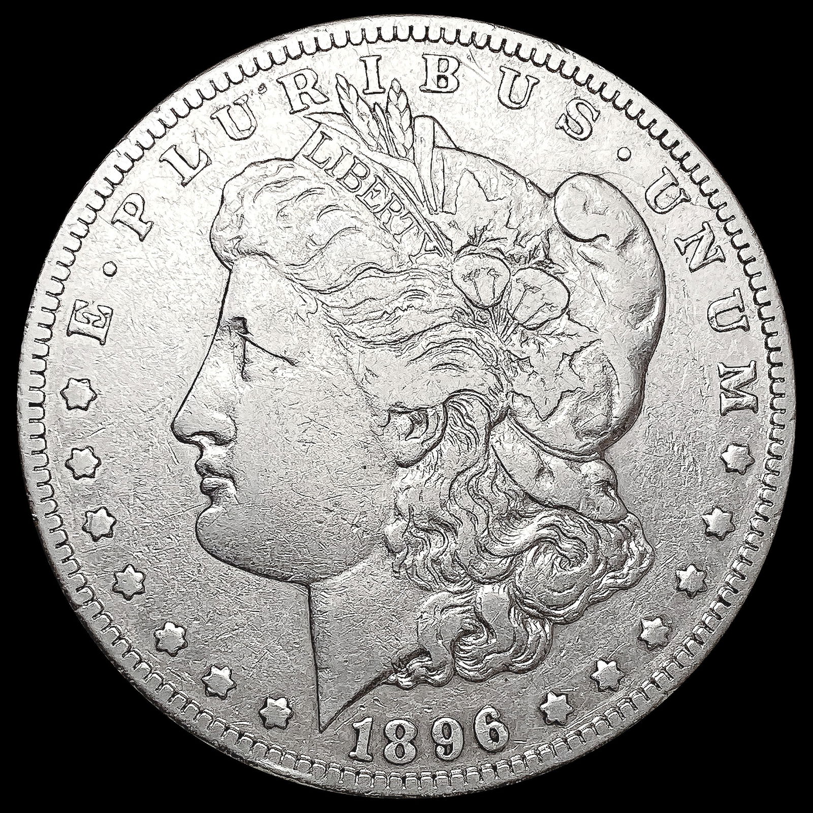 1896-S Morgan Silver Dollar NEARLY UNCIRCULATED (1 of 2)