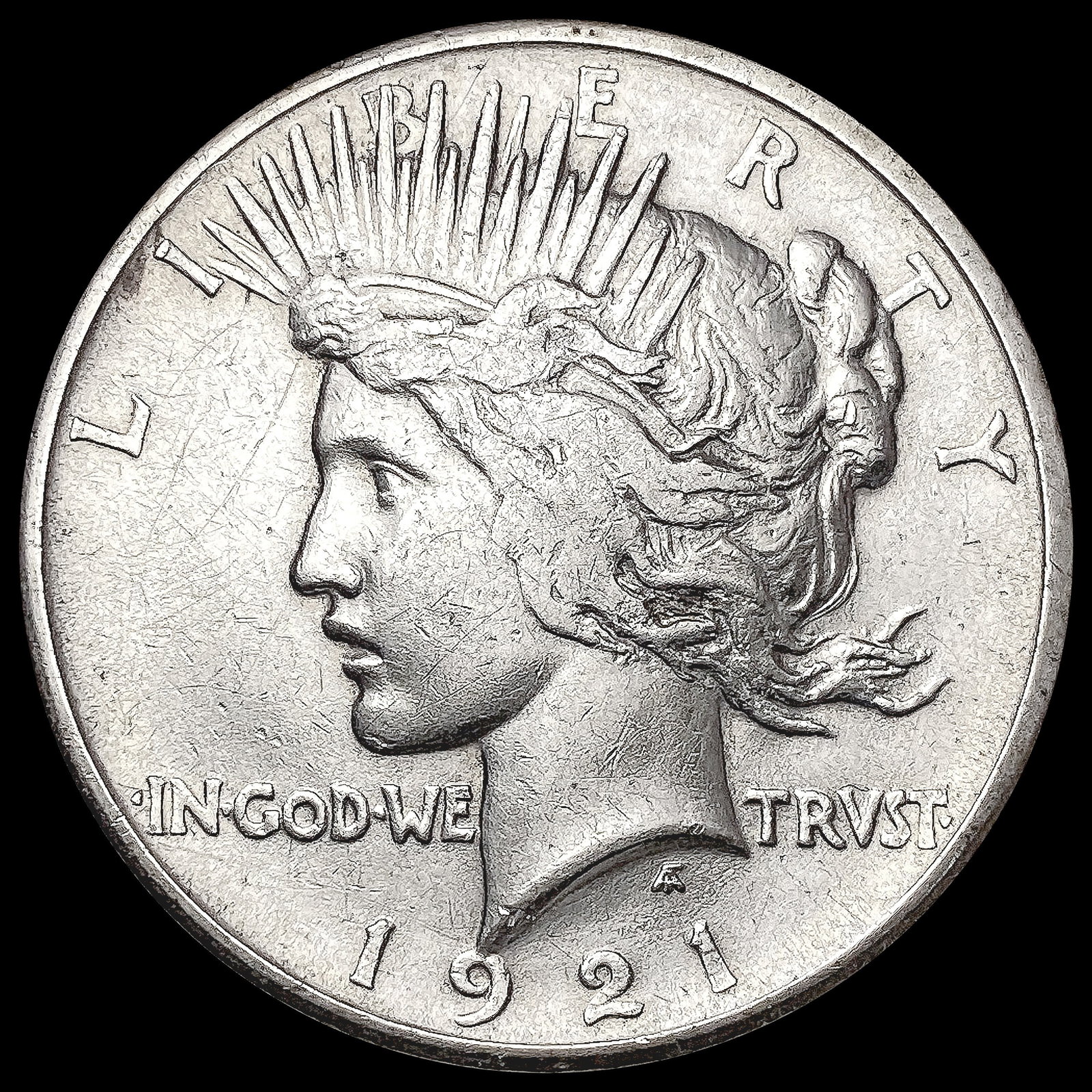 1921 Morgan Silver Dollar LIGHTLY CIRCULATED: 1921 Morgan Silver Dollar LIGHTLY CIRCULATED