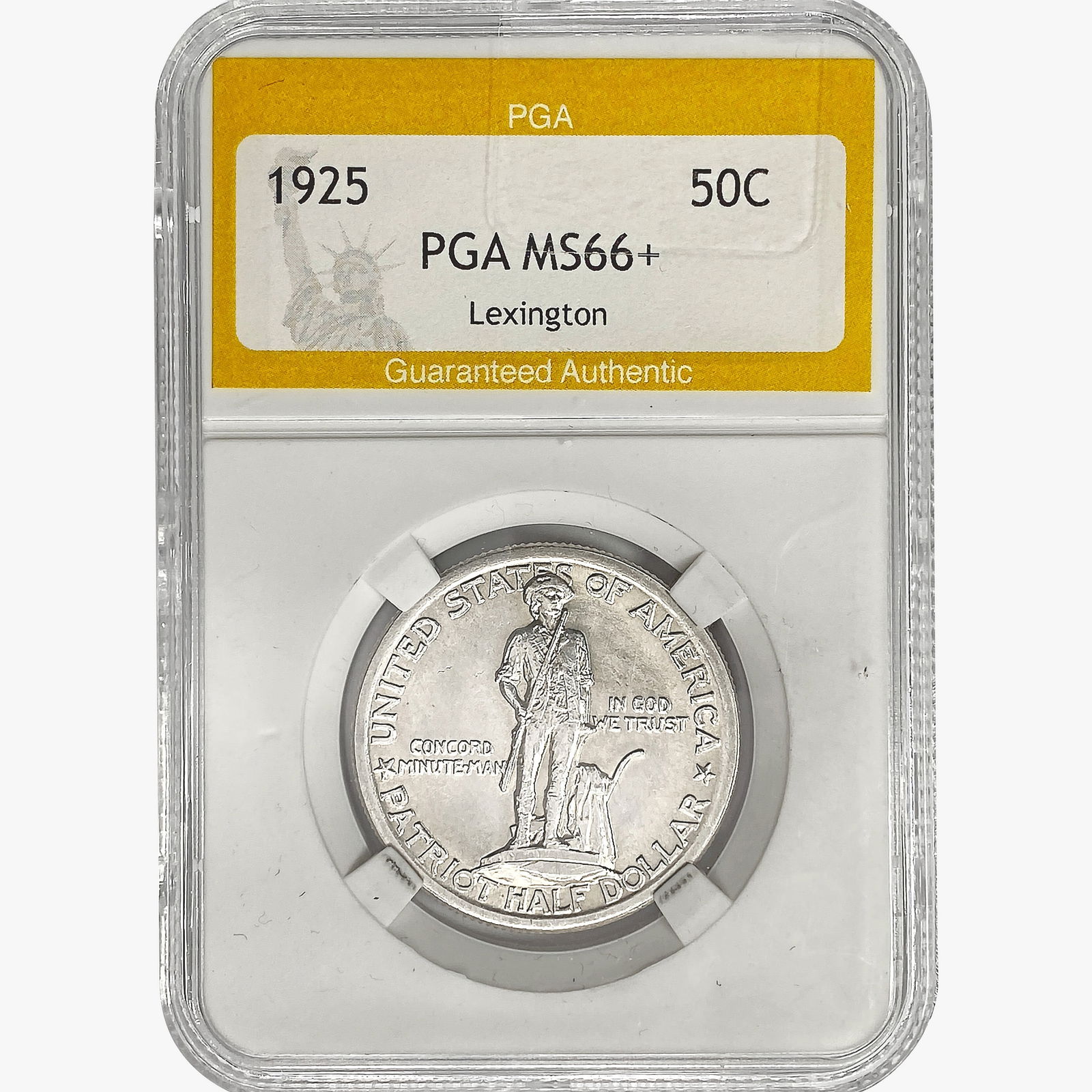 1925 Lexington Half Dollar PGA MS66+ (1 of 2)