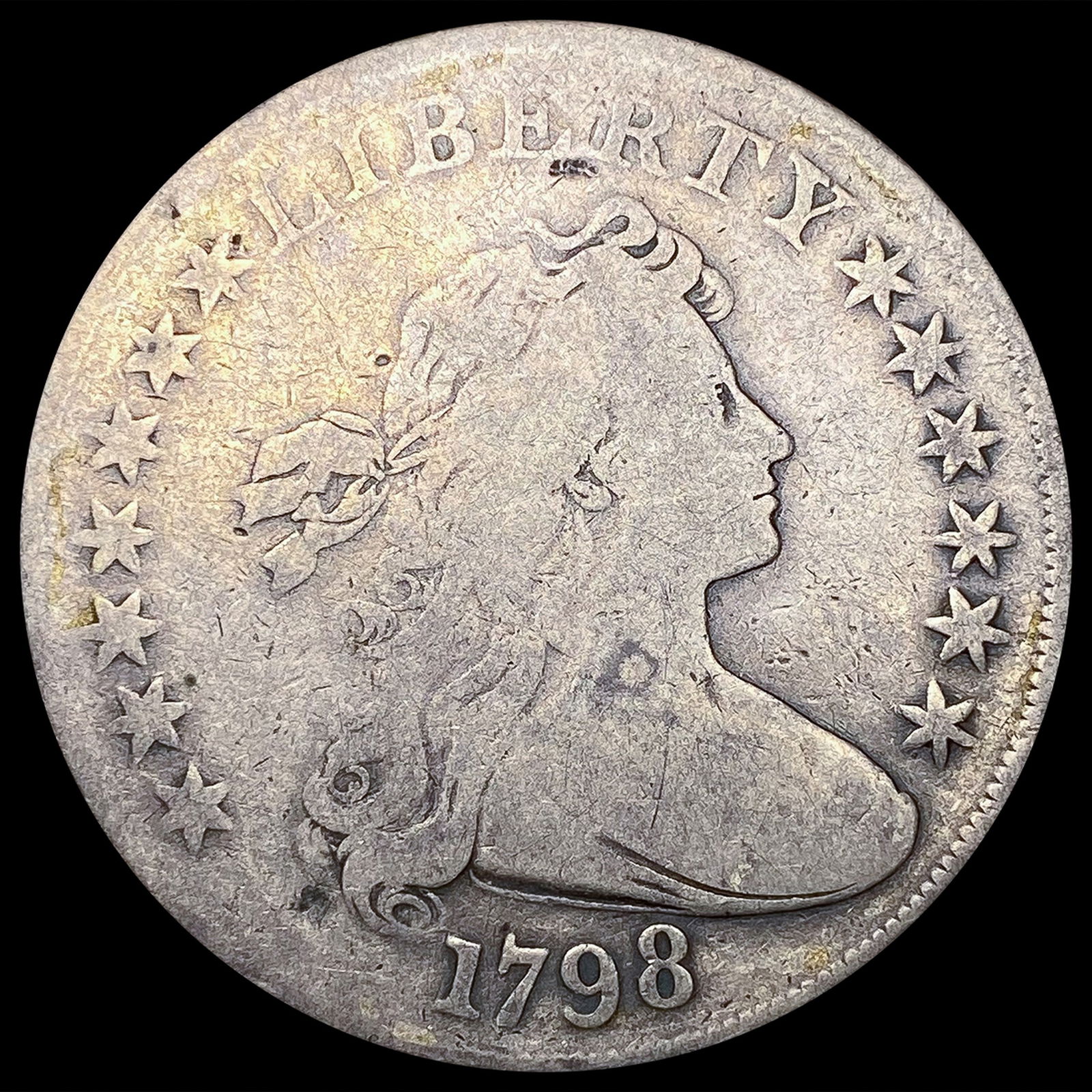1798 Draped Bust Dollar NICELY CIRCULATED (1 of 2)