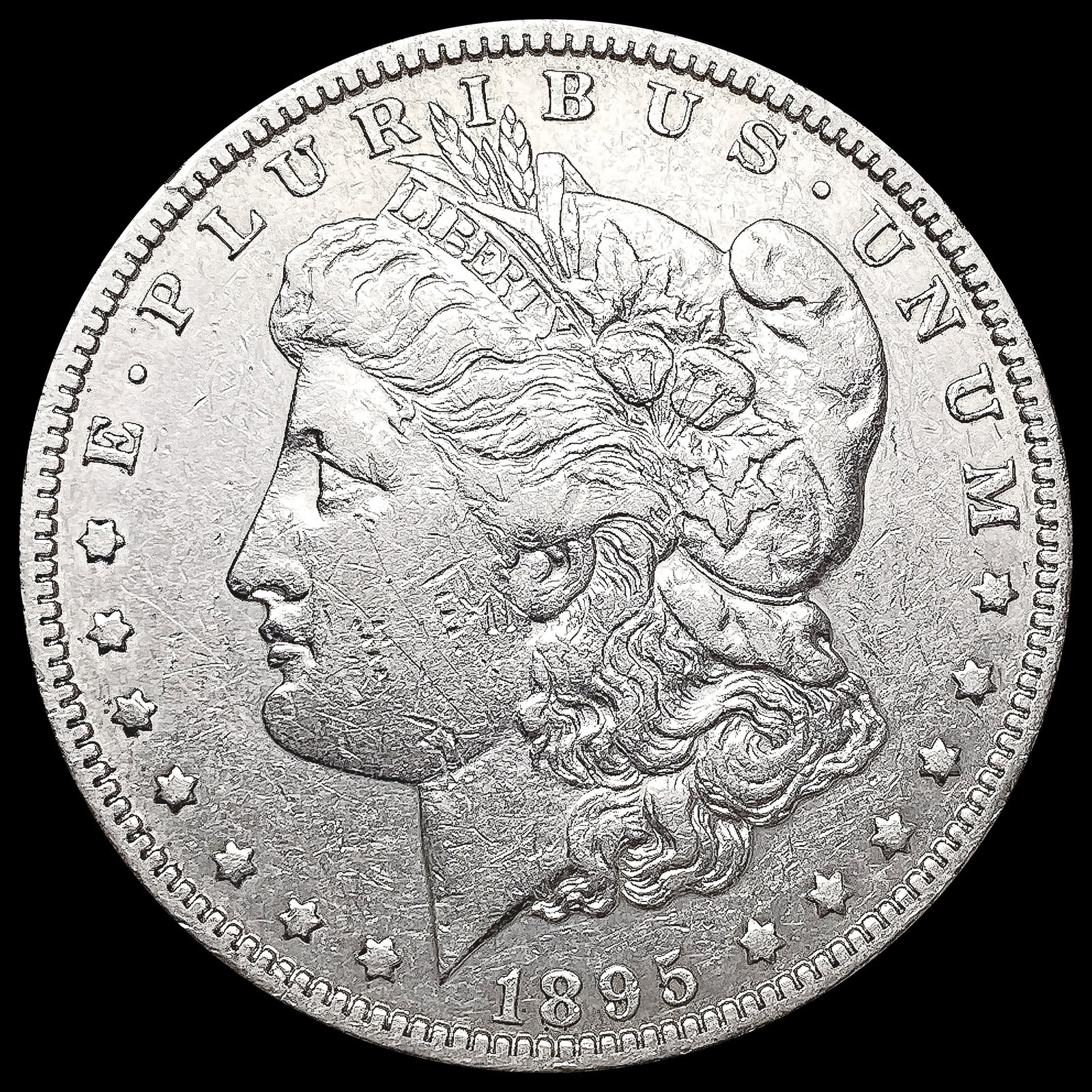 1895-O Morgan Silver Dollar CLOSELY UNCIRCULATED: 1895-O Morgan Silver Dollar CLOSELY UNCIRCULATED