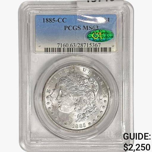 Jan 26th Colorado Conductor Coin Auction 20240126 Auction 530 Price