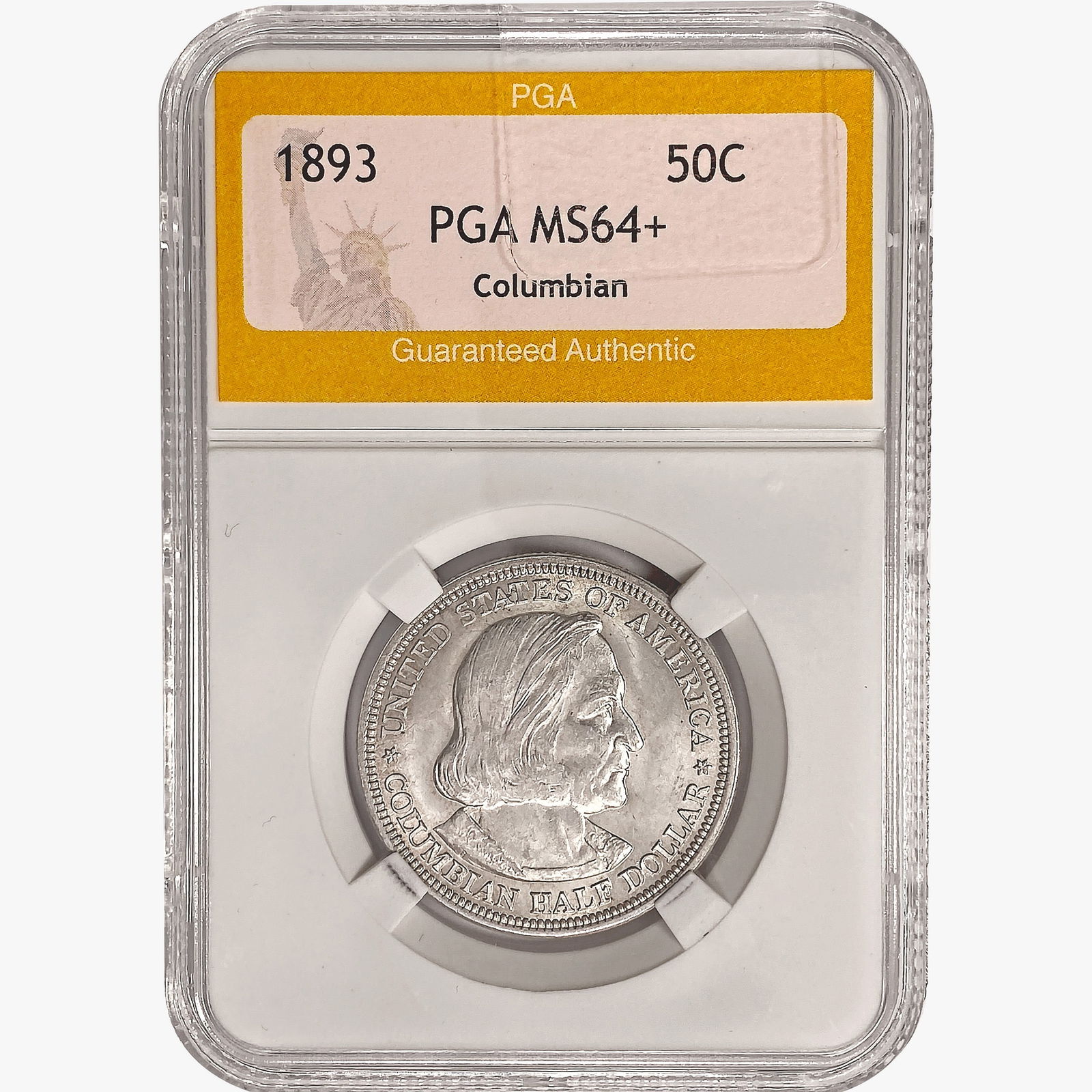 1893 Columbia Half Dollar PGA MS64+ (1 of 2)