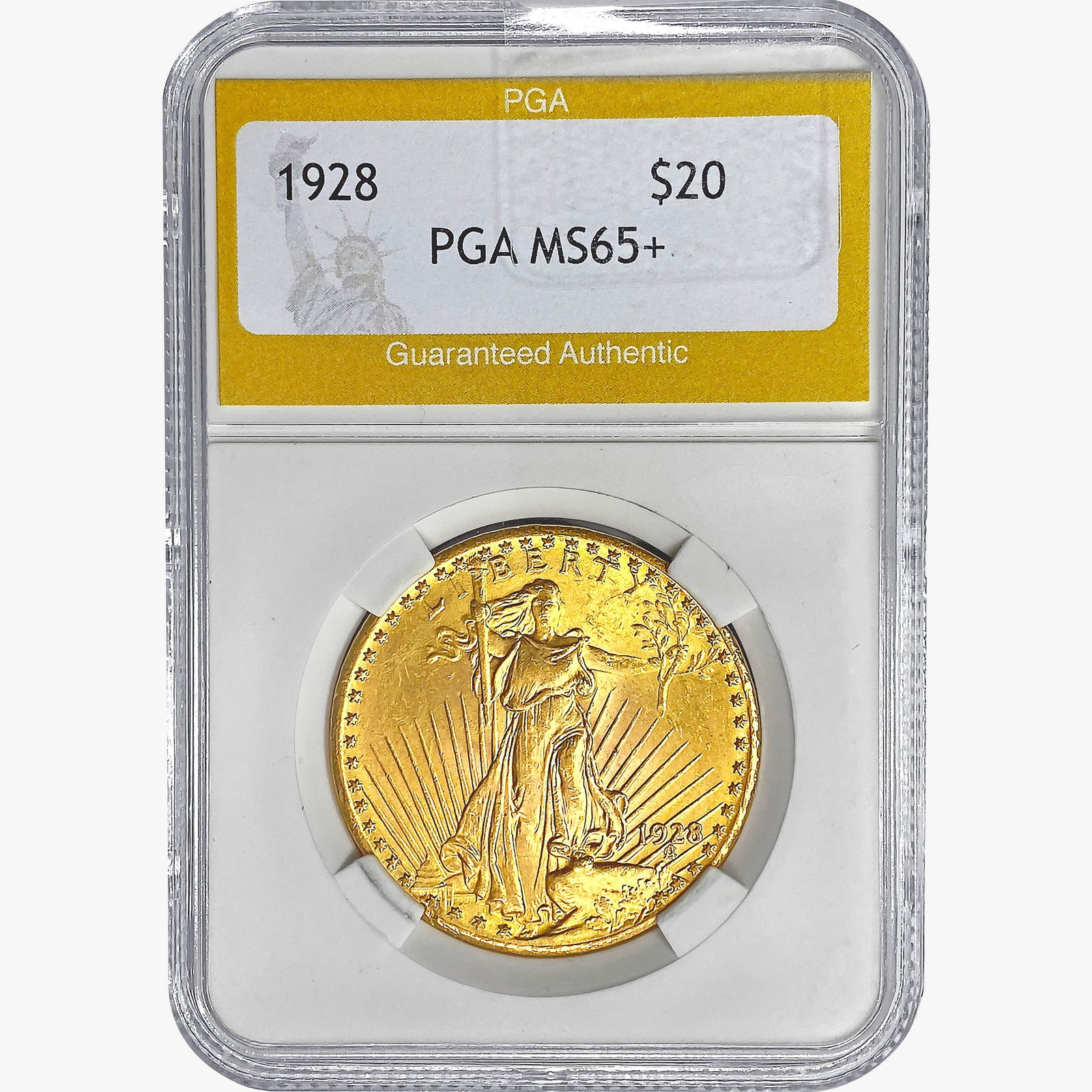 1928 $20 Gold Double Eagle PGA MS65+ (1 of 2)