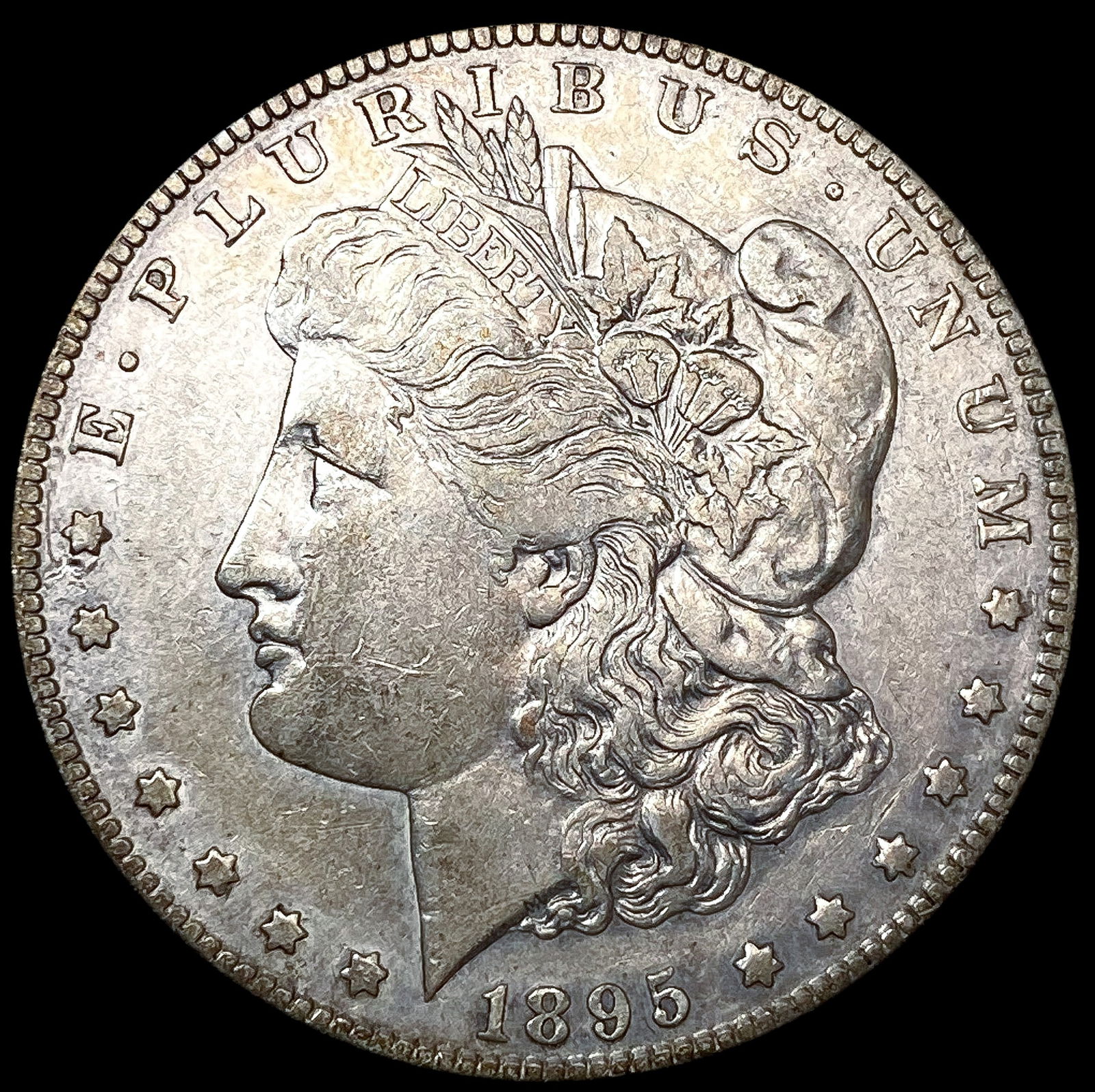 1895-S Morgan Silver Dollar NEARLY UNCIRCULATED (1 of 2)