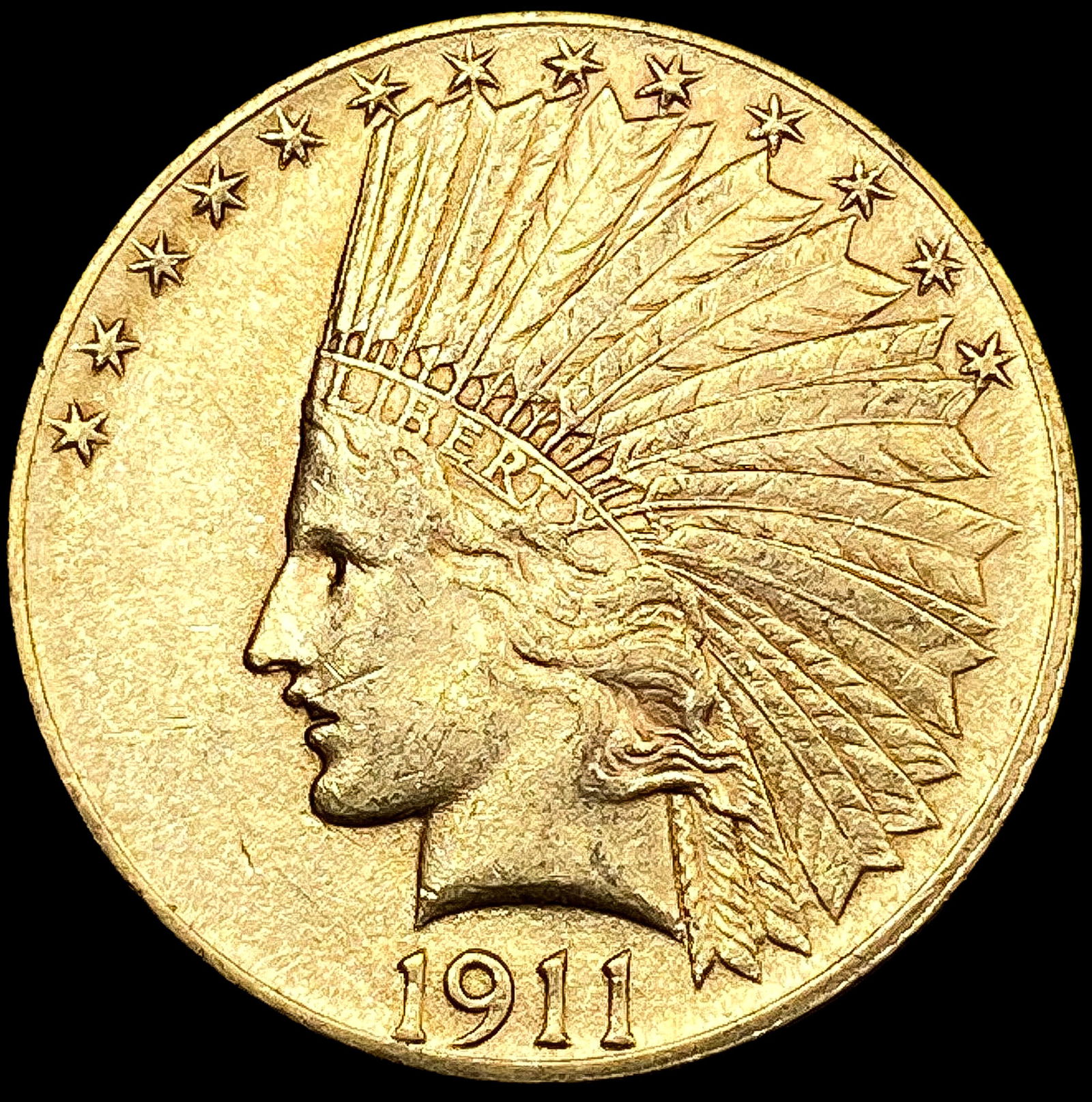 1911 $10 Gold Eagle CLOSELY UNCIRCULATED (1 of 2)